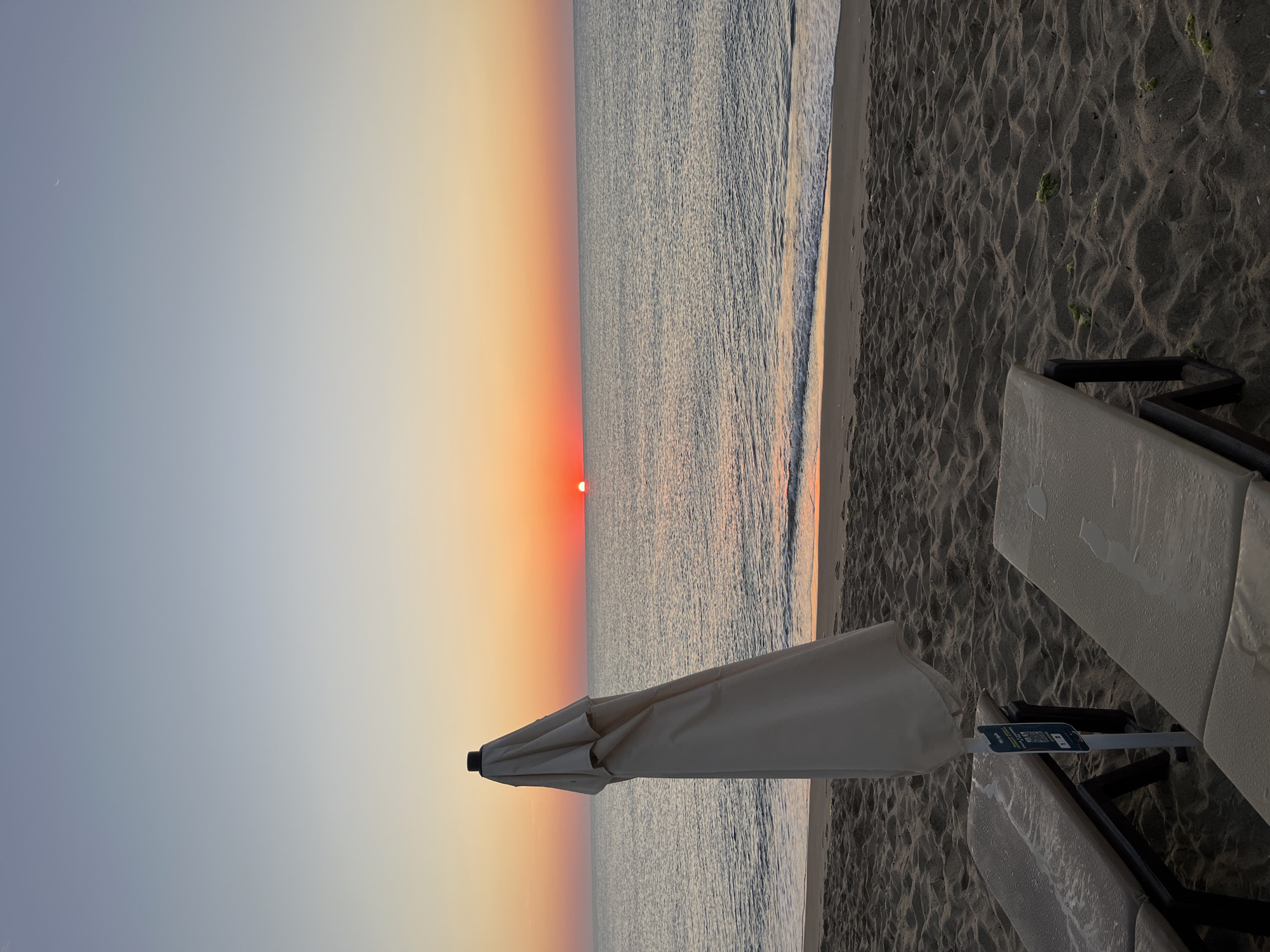 Sunrise over the Black Sea, Obzor beach, Bulgaria