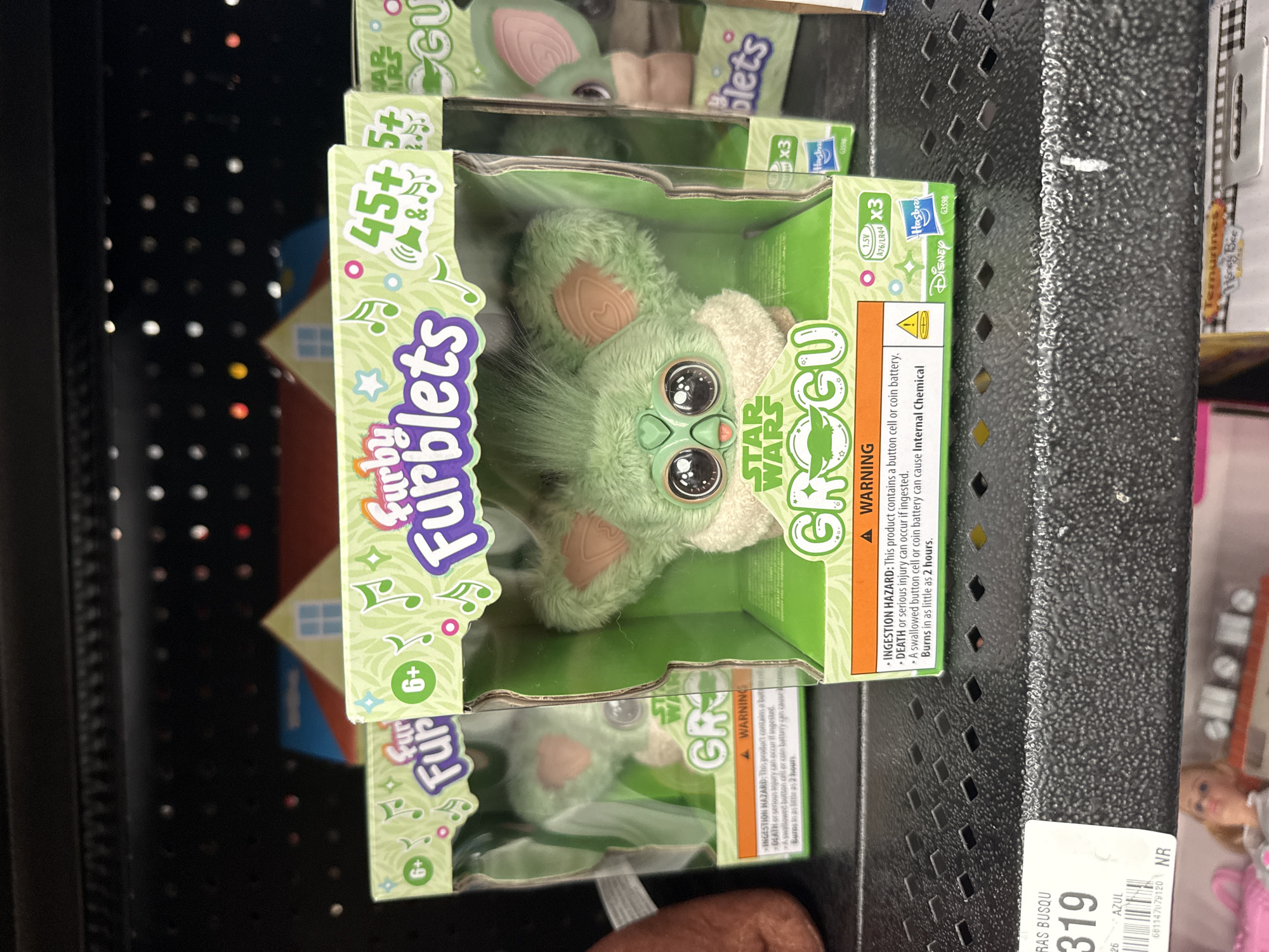 Star Wars Grogu Furby toys spotted on retail shelf