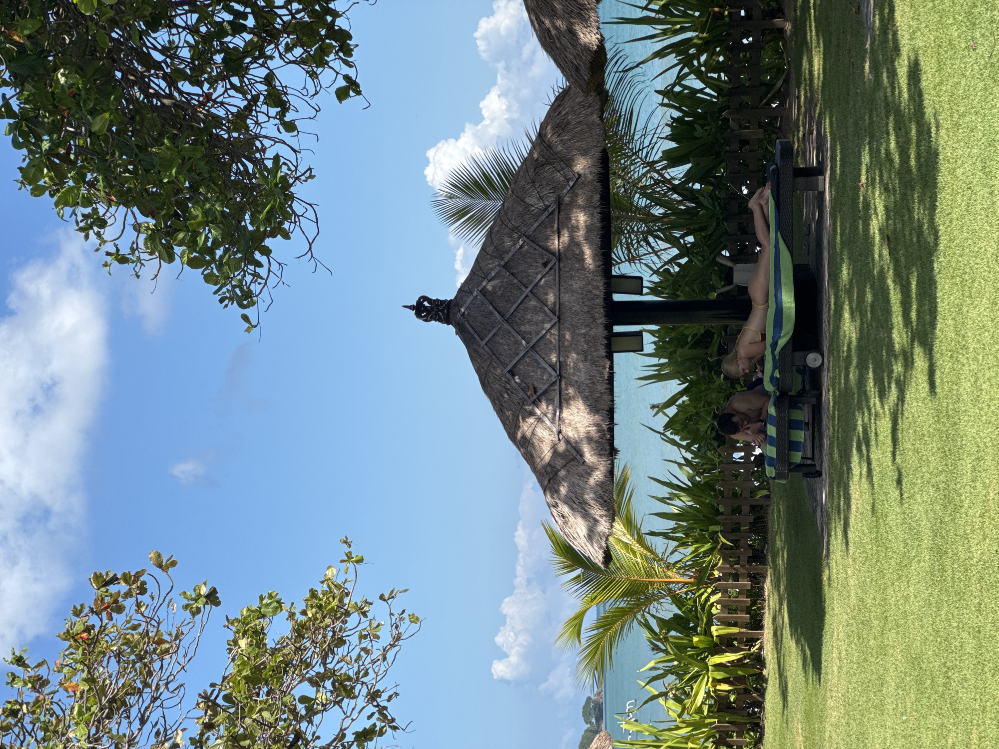 Early morning scenes captured at Kuta Selatan resort complex