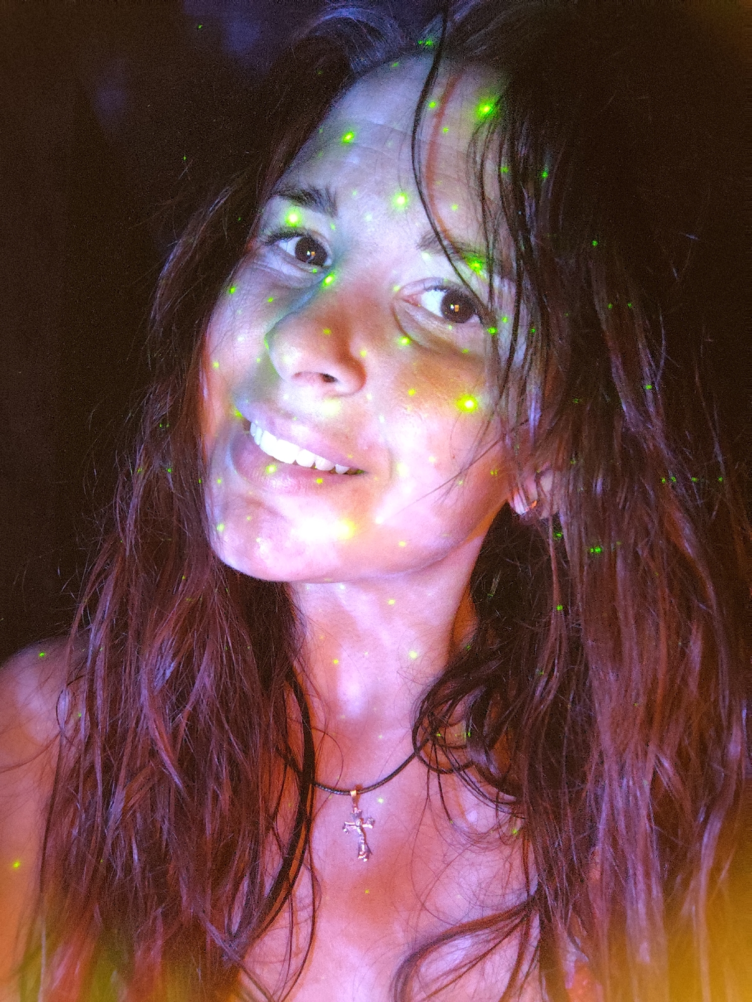 Colorful low-light portrait shot in Foki, Russia