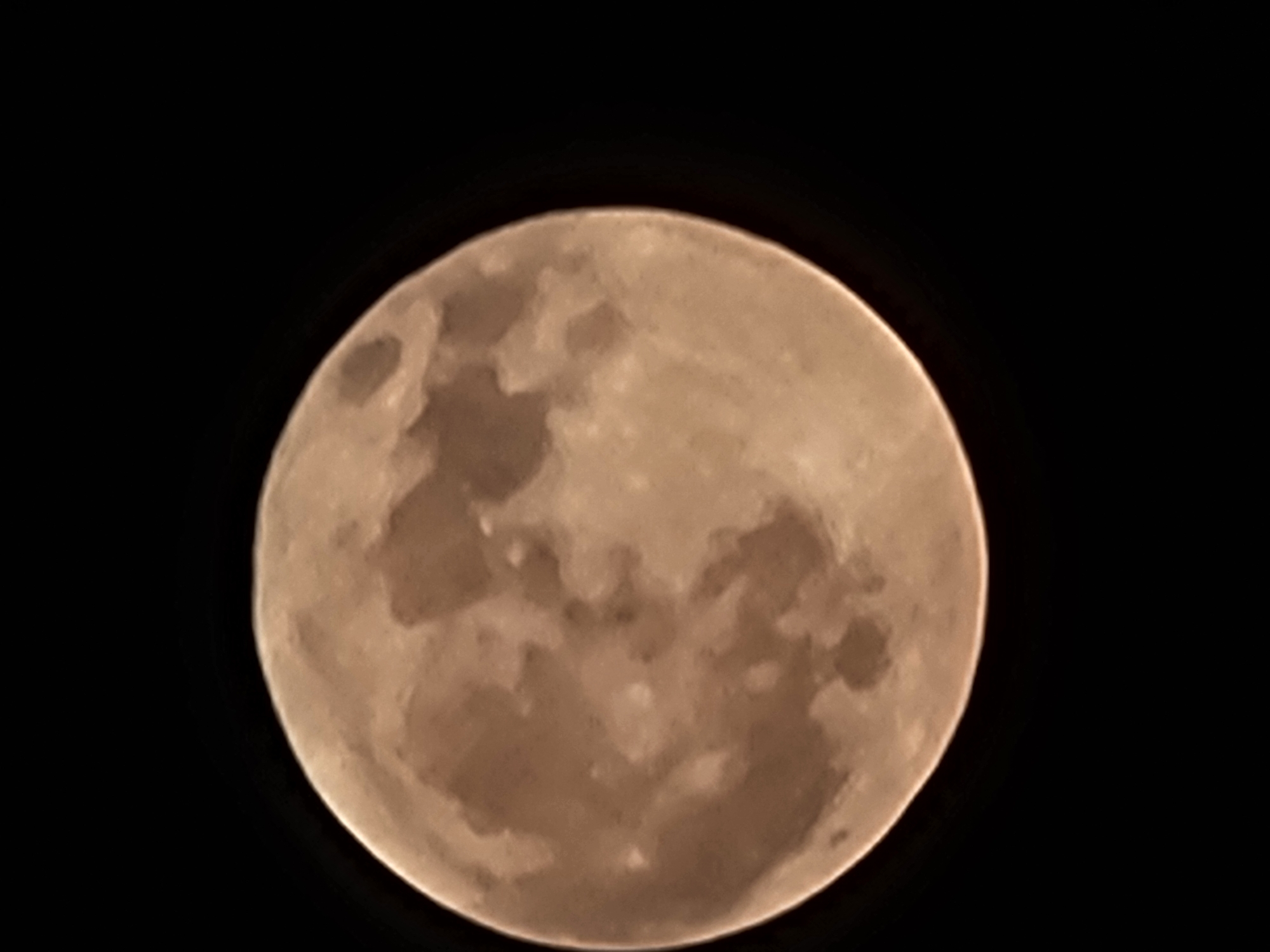 Full moon night over Quarteira, shot from multiple angles