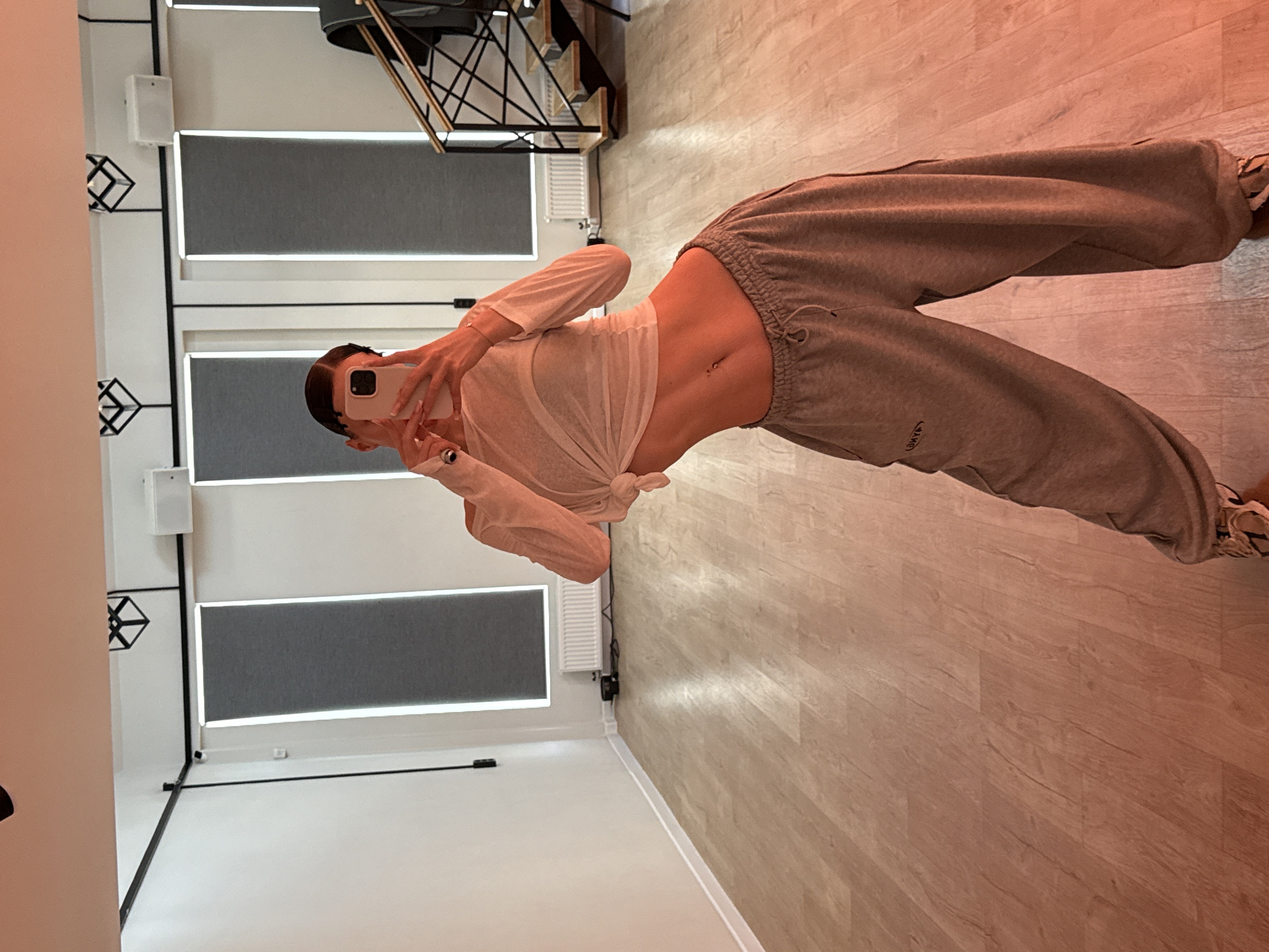 Dance studio selfie session in Zakharovo, Russia