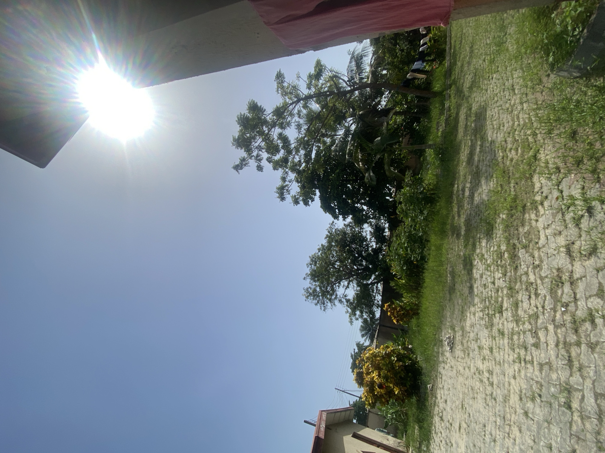 Sunny day scene captured in Ado, Nigeria