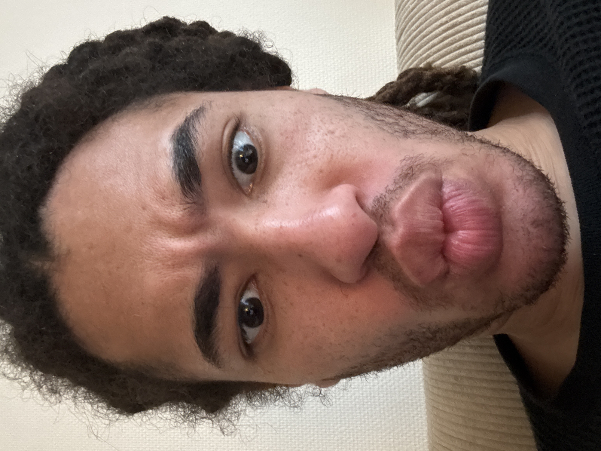 Person takes selfie in Paris