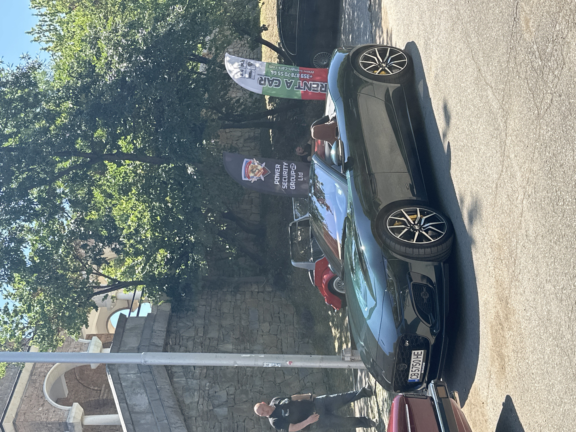 Jaguar gathering fills Veliko Tarnovo streets on a sunny morning