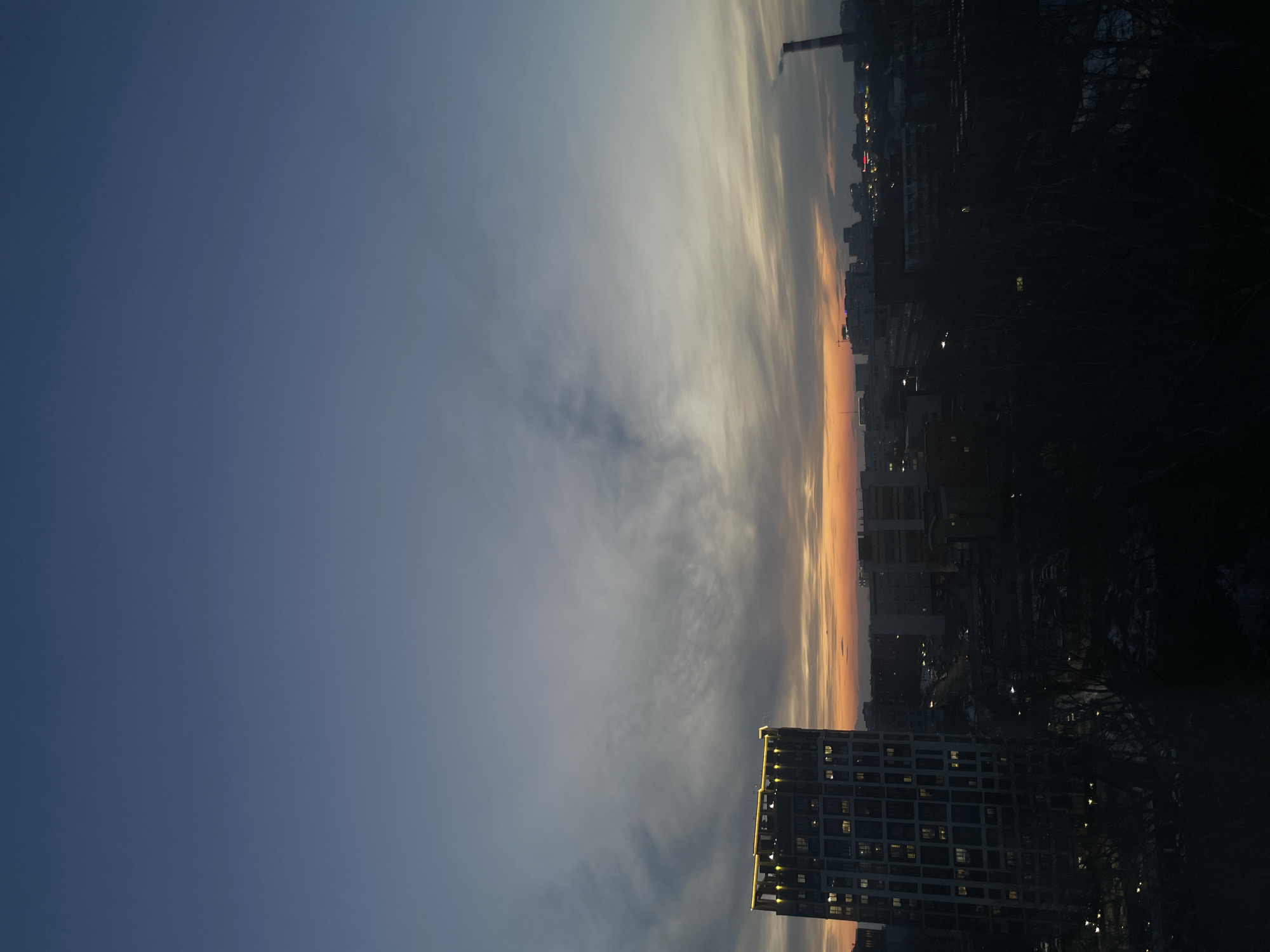 Quiet afternoon moments captured during Izhevsk sunset