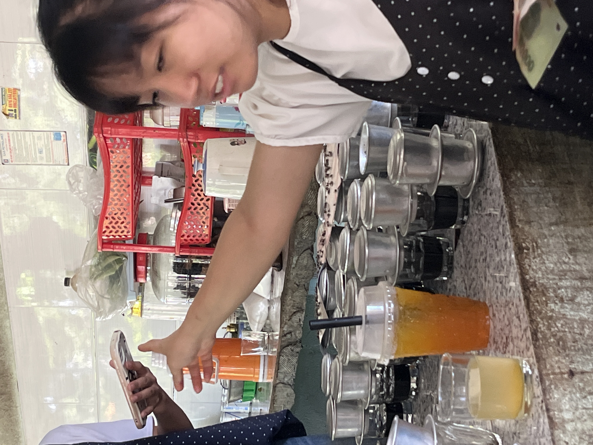 Evening street life and local scenes in Bo Y Vietnam