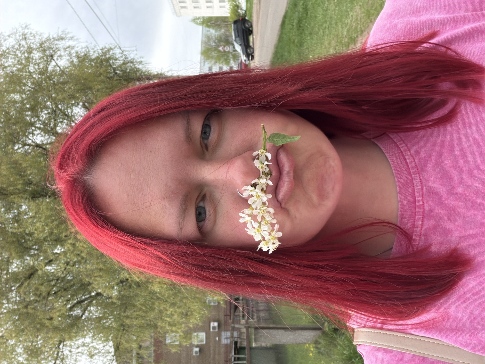 Beauty treatments and spring blossoms captured in Chaikovsky, Russia