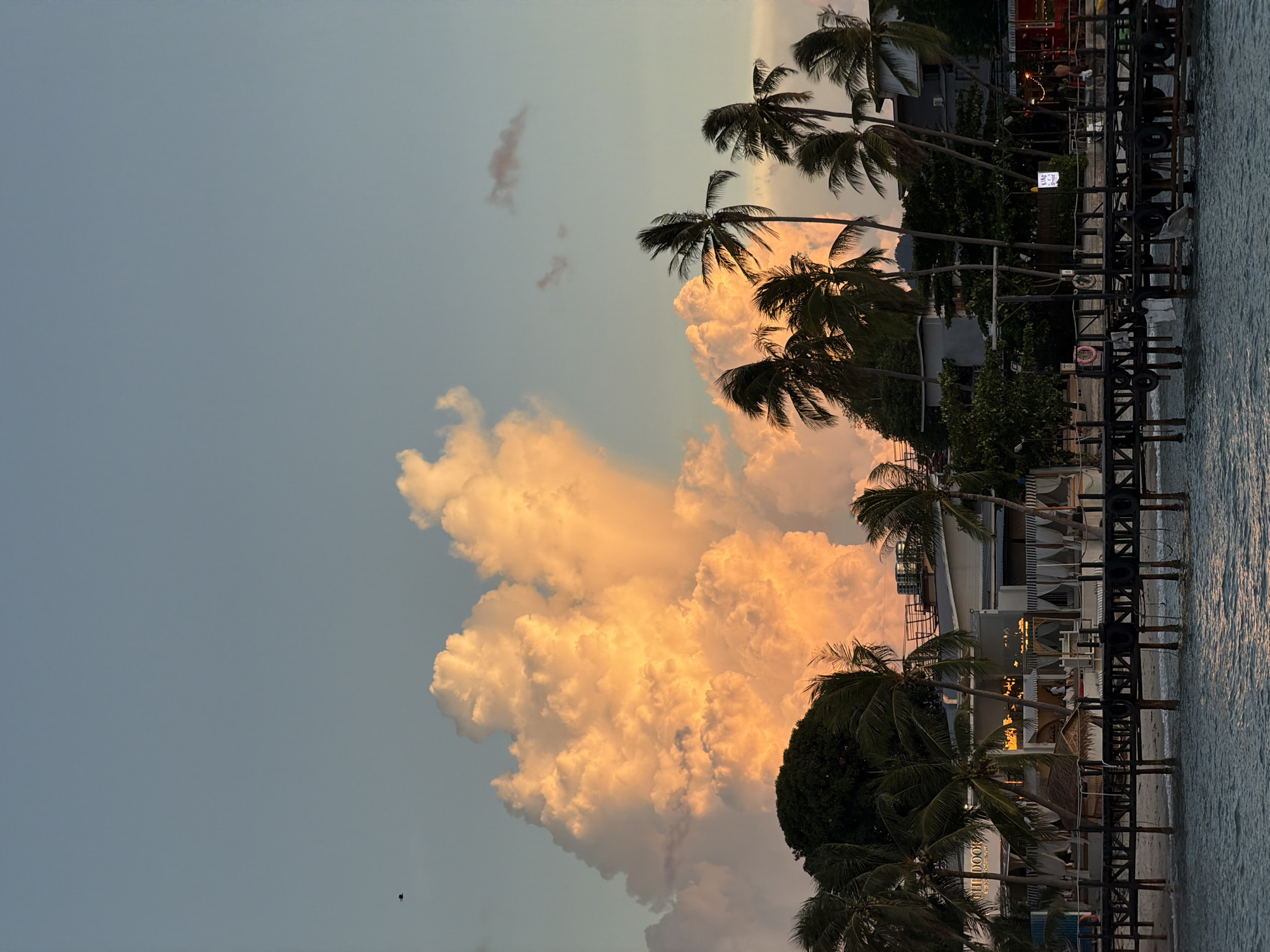 Sunset at Baan Bang Rak pier, Ko Samui