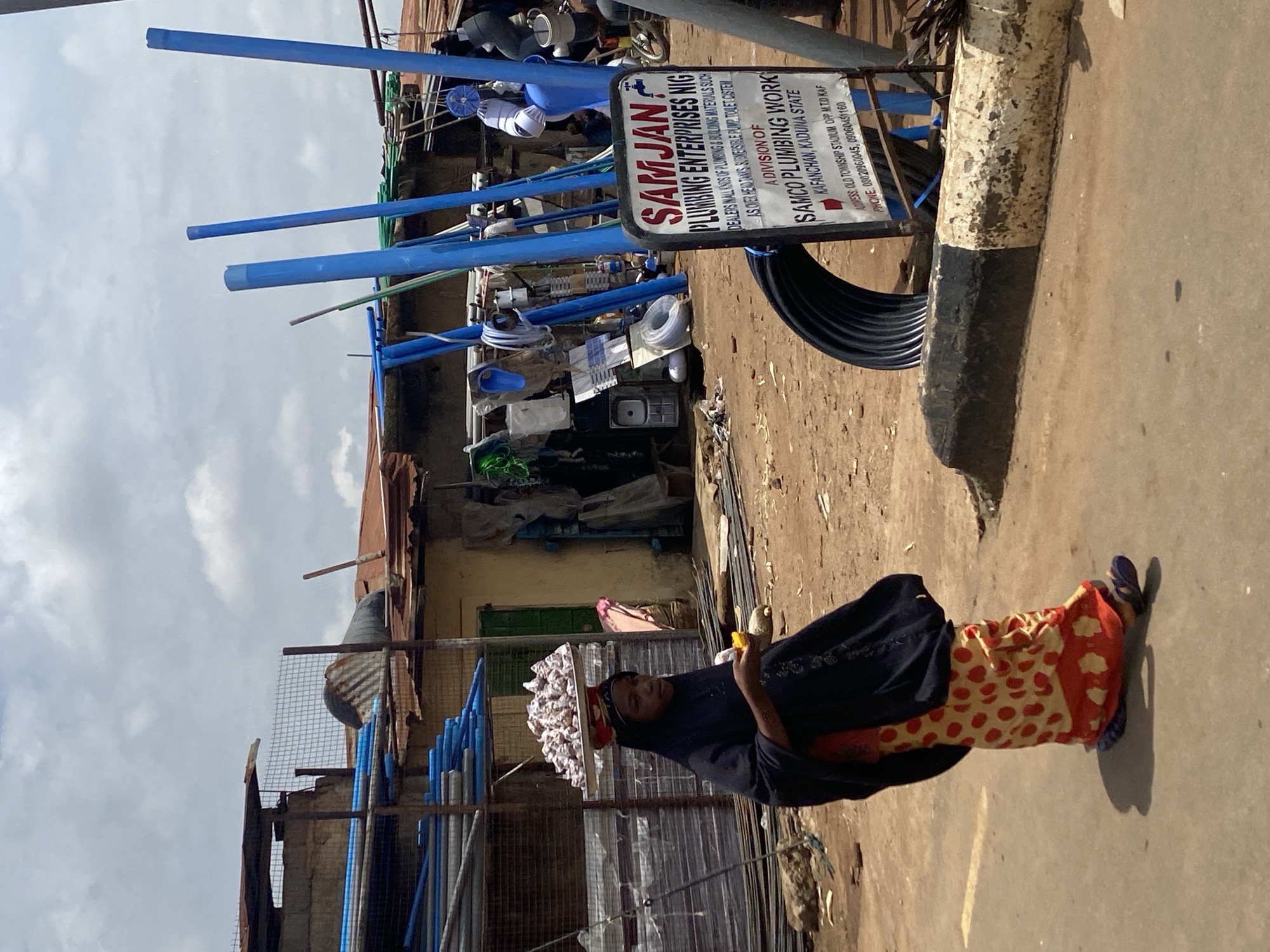 Daily street life documented in Kafanchan B, Nigeria