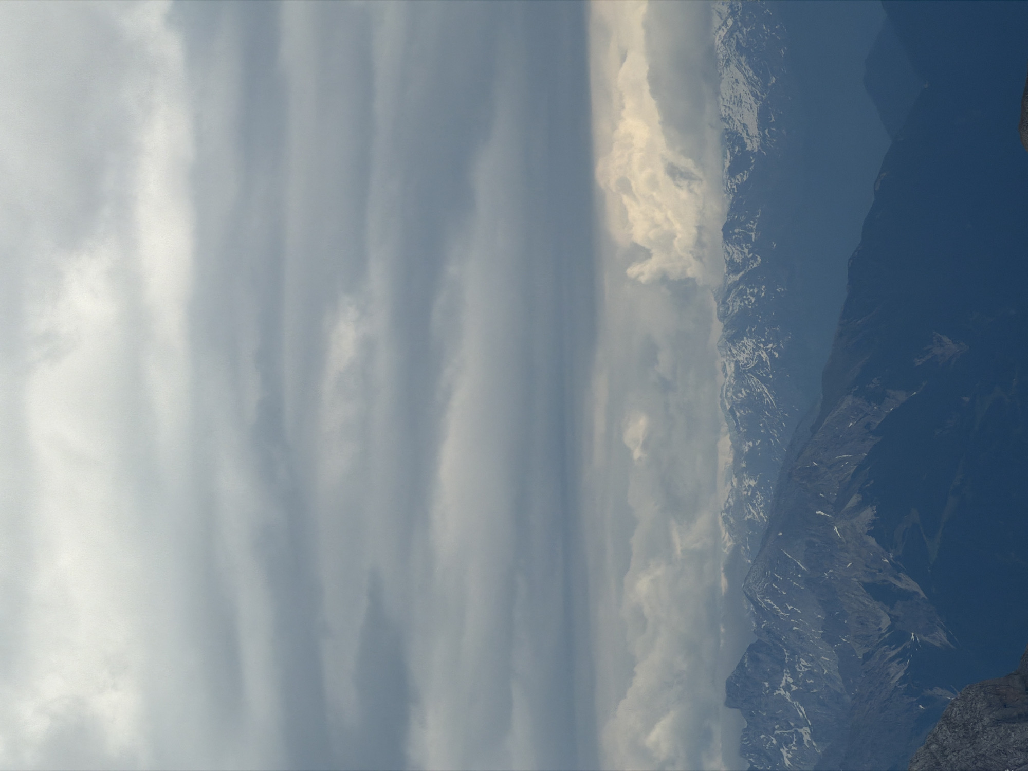 Overcast mountain views captured in Garmisch-Partenkirchen alpine region