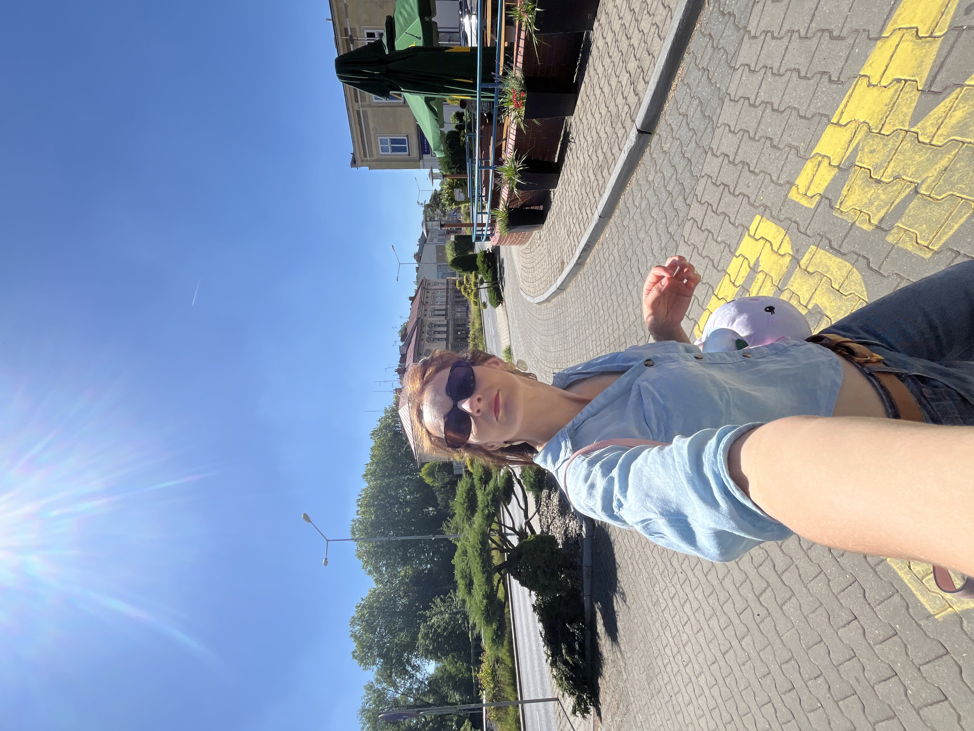Morning stroll, McDonald's stop, and sightseeing in a Polish city