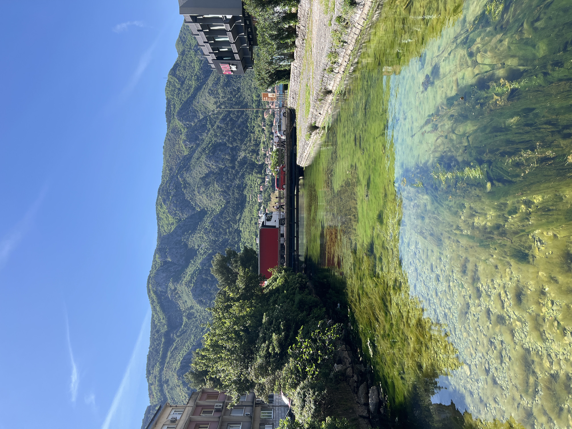 Peaceful afternoon moments captured along Kotor's scenic waterfront