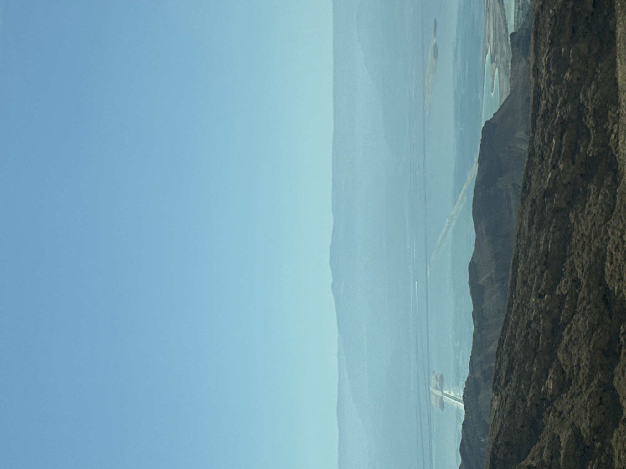 Morning views captured of Dead Sea landscape in Israel