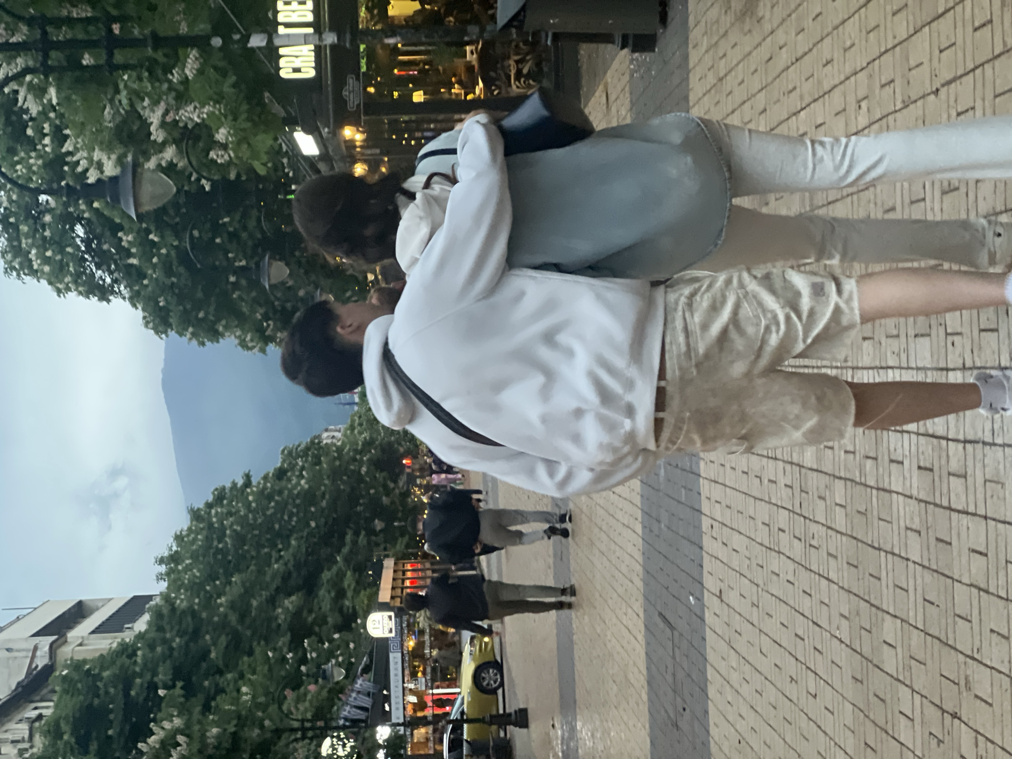 Afternoon street life captured on Sofia's Vitosha Boulevard
