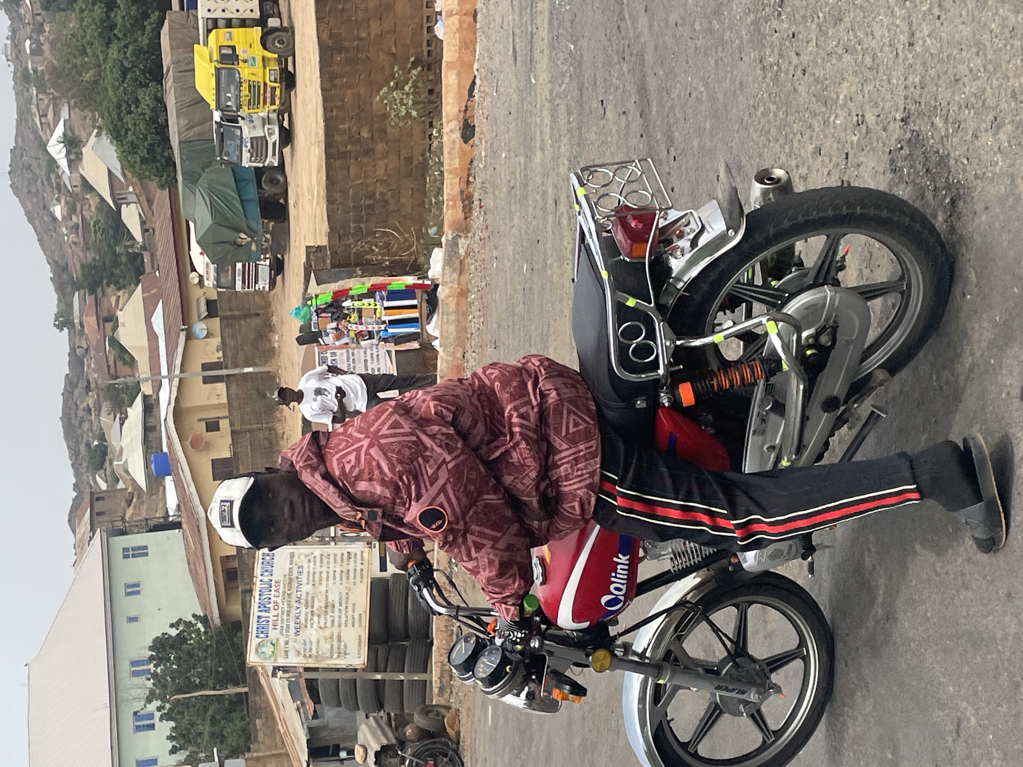 Morning street life documented across Jos, Nigeria