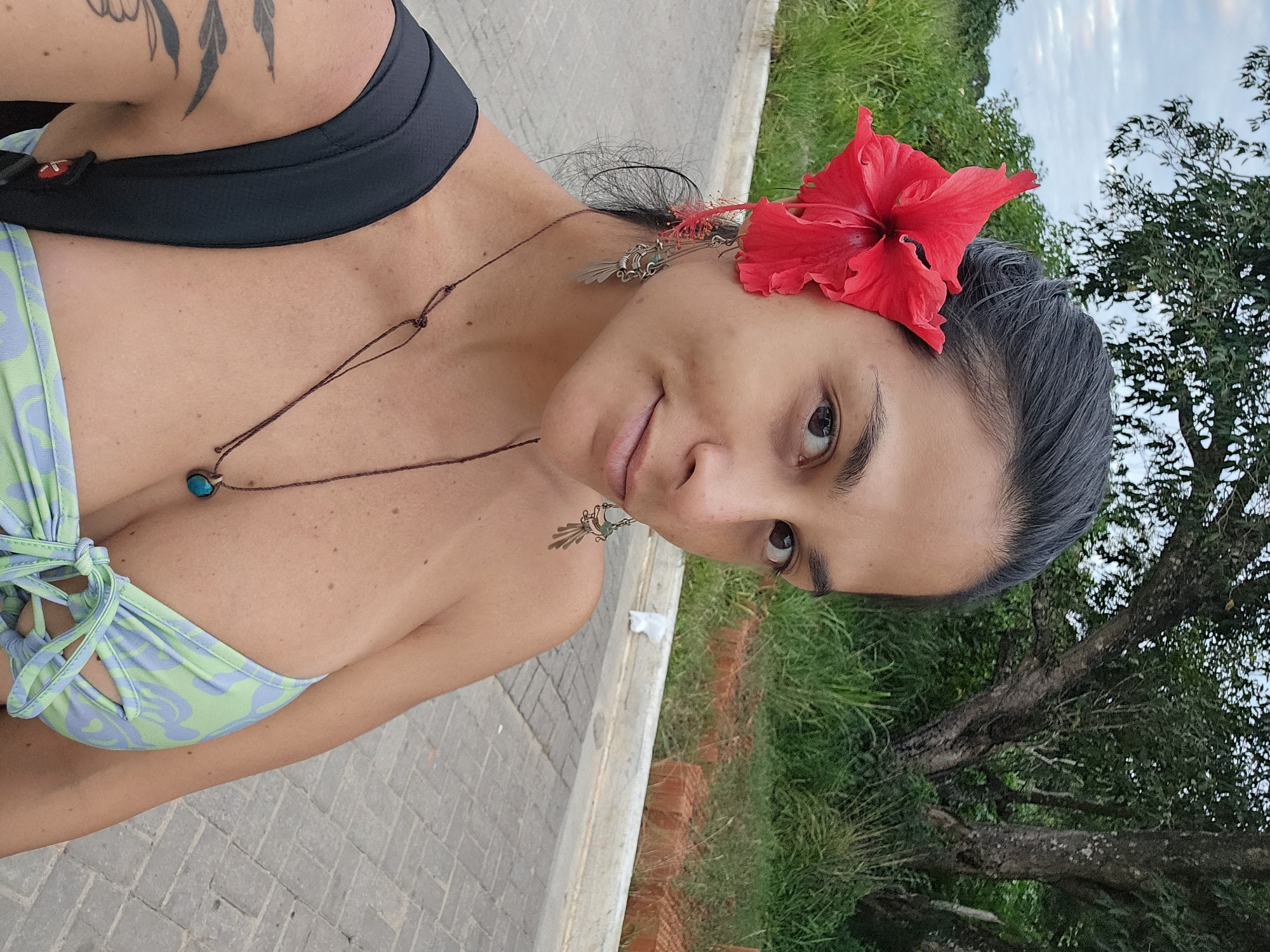 Woman photographed in bikini at Brazilian beach resort