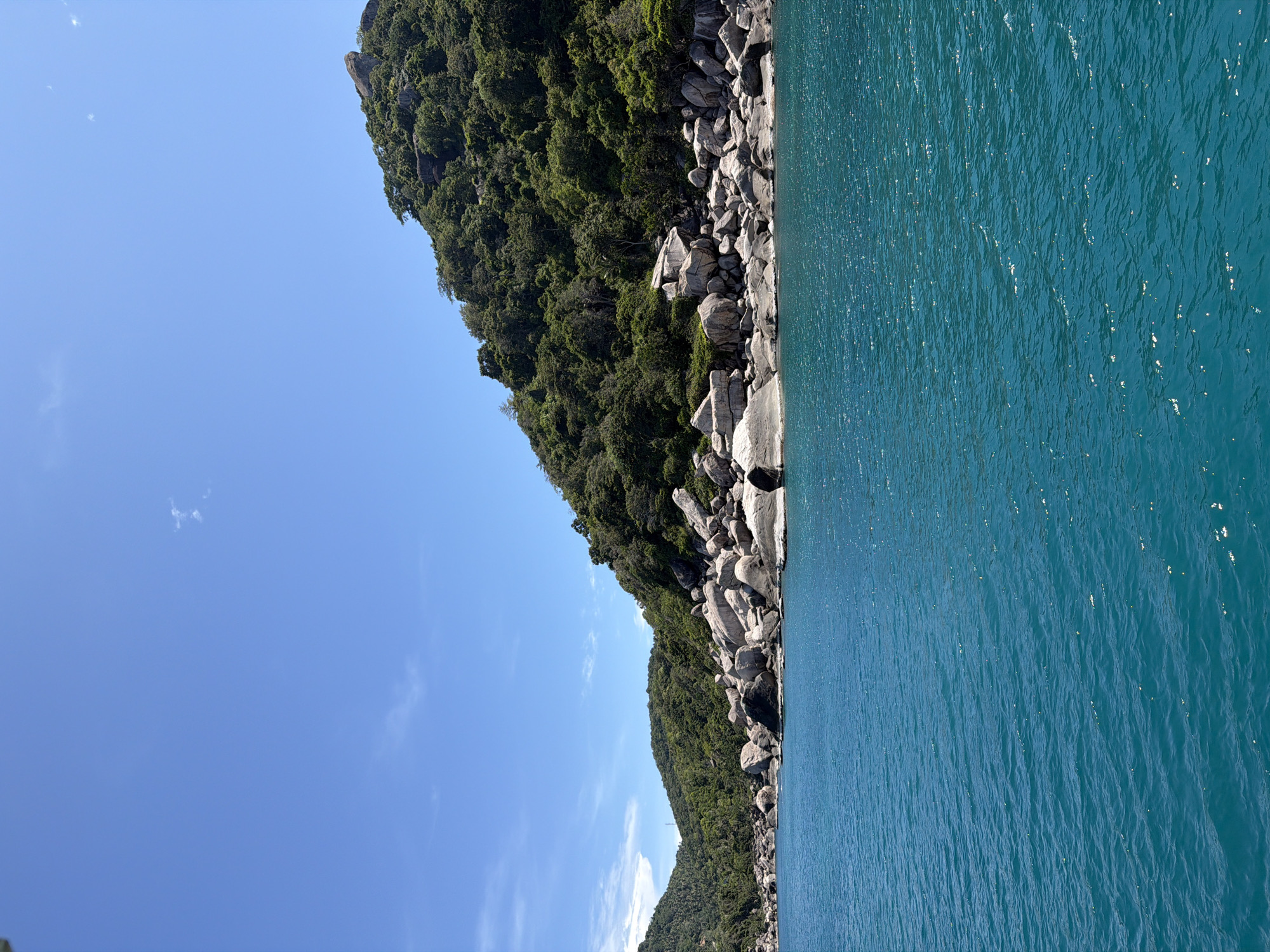 Morning coastal views documented around Ko Tao, Thailand