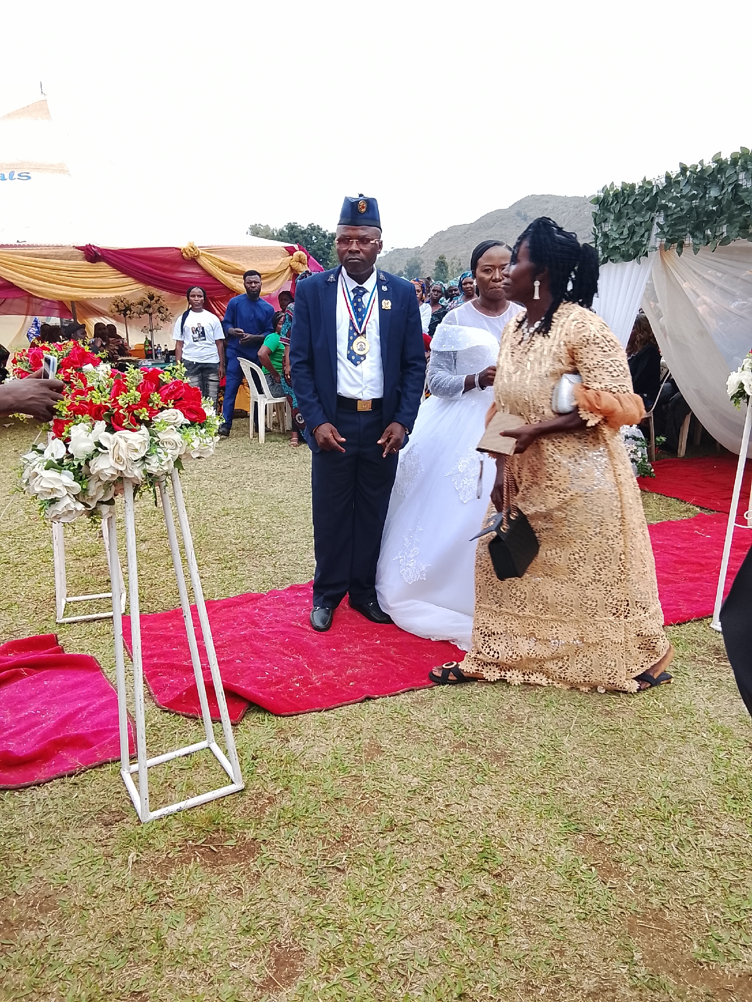 Wedding celebration held in Kuru, Nigeria with traditional festivities