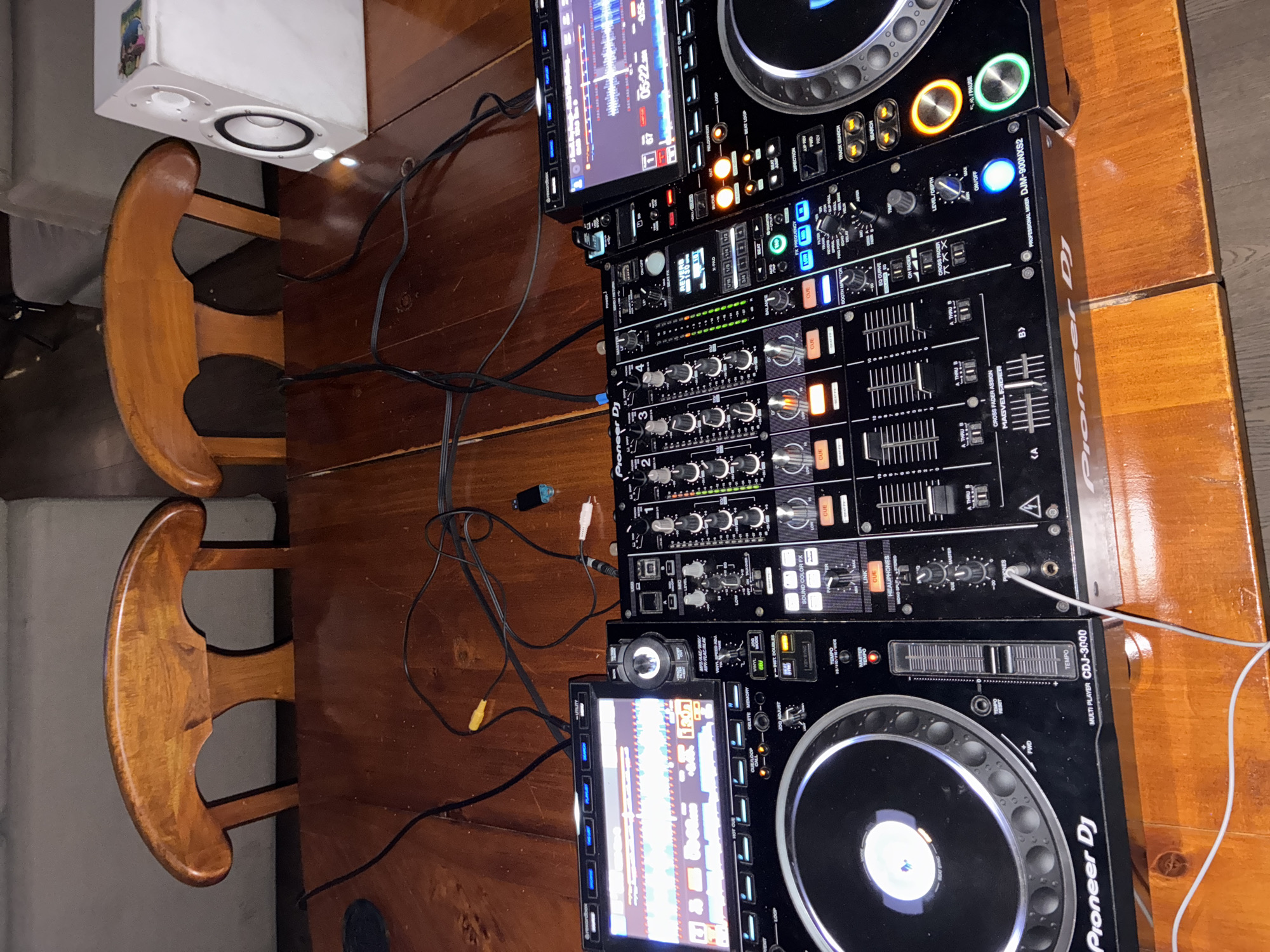 DJ equipment setup spotted in Mexico City