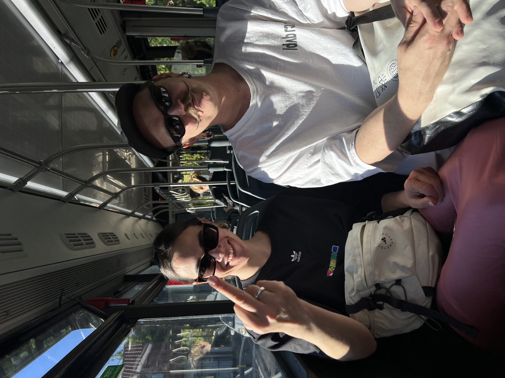 Passengers recorded singing, gesturing on Belgrade public transport