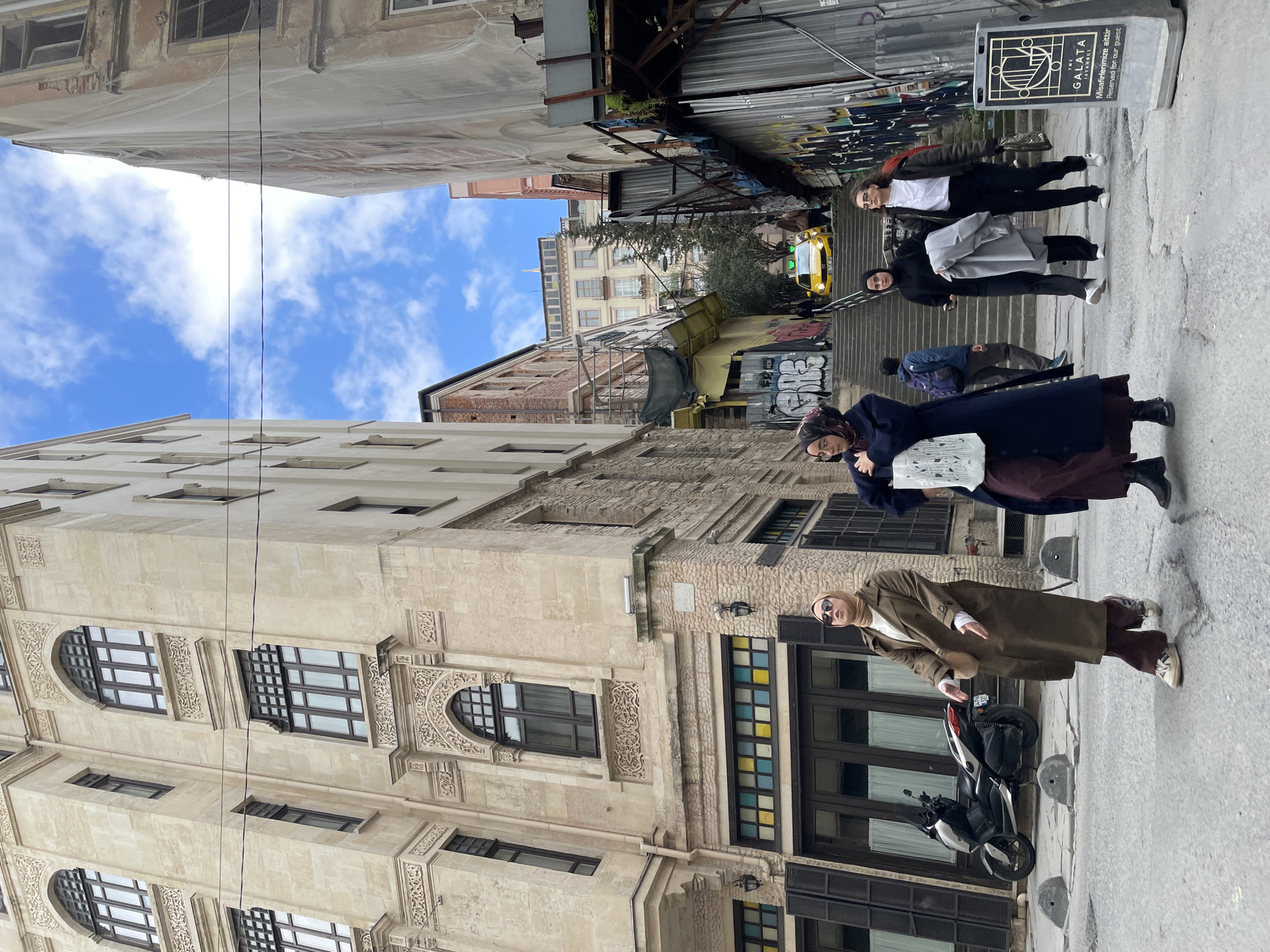 Sunday morning scenes captured across historic Istanbul neighborhoods