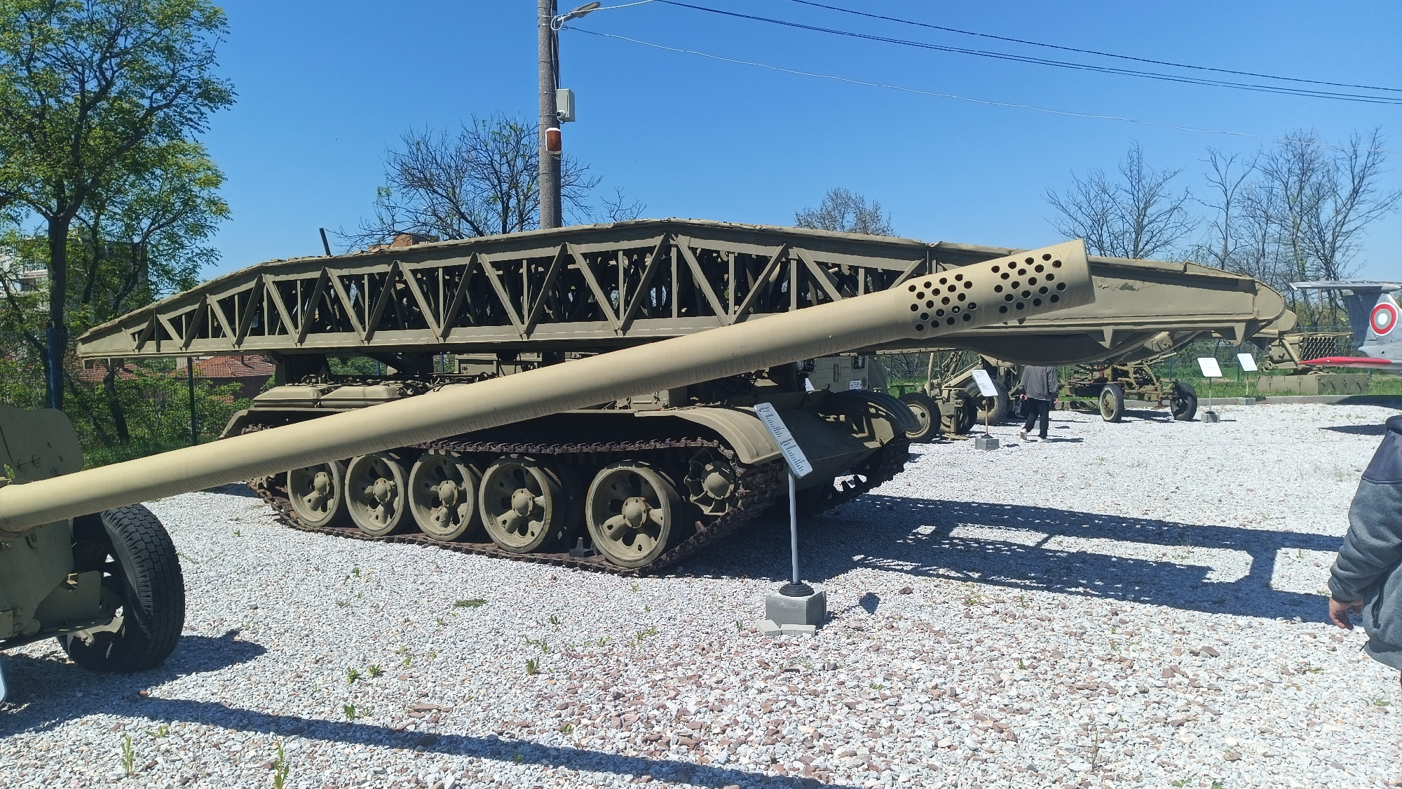 Military museum visit documented in Yambol, Bulgaria