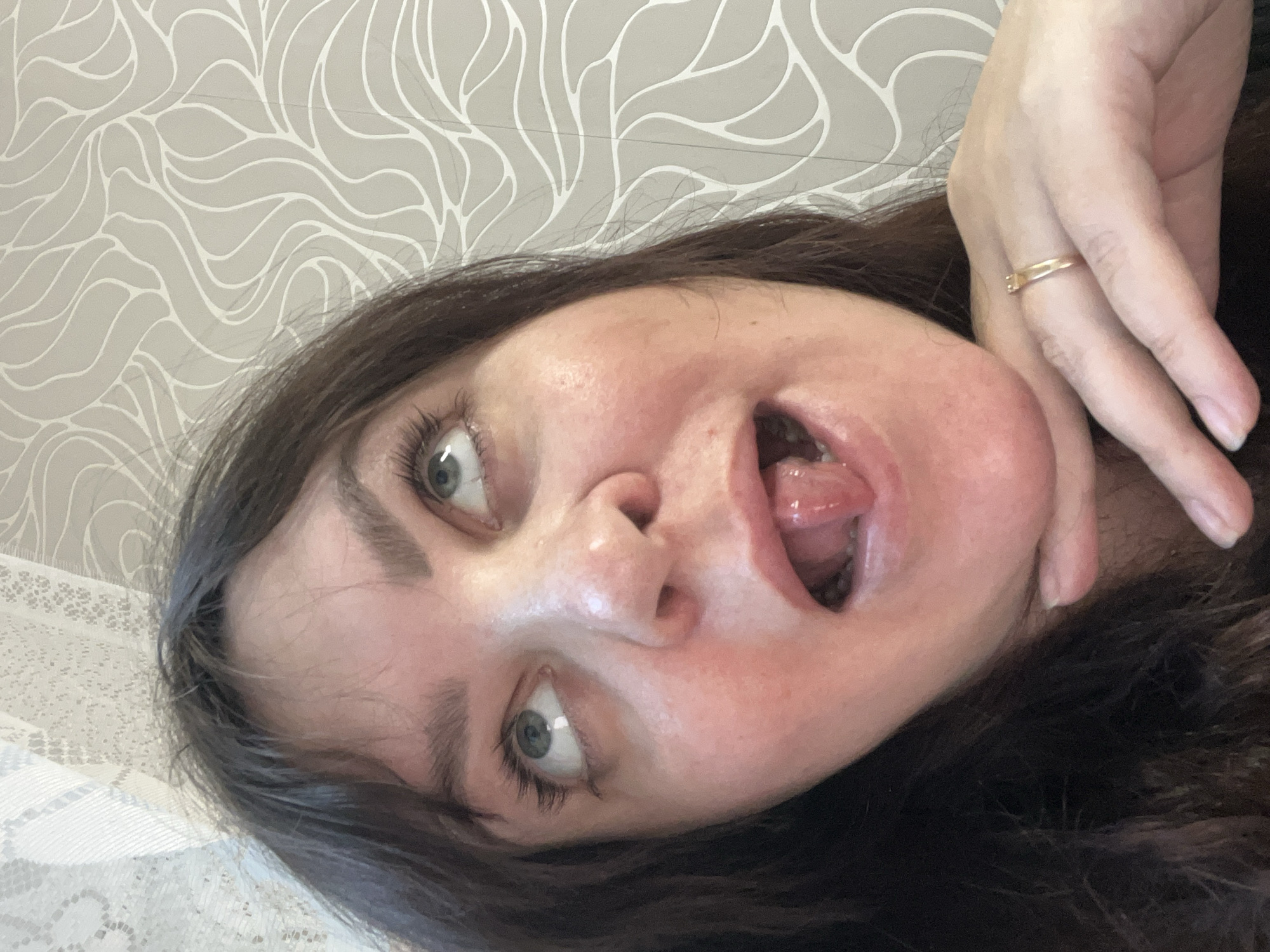 Woman photographed in domestic settings in Perm, Russia
