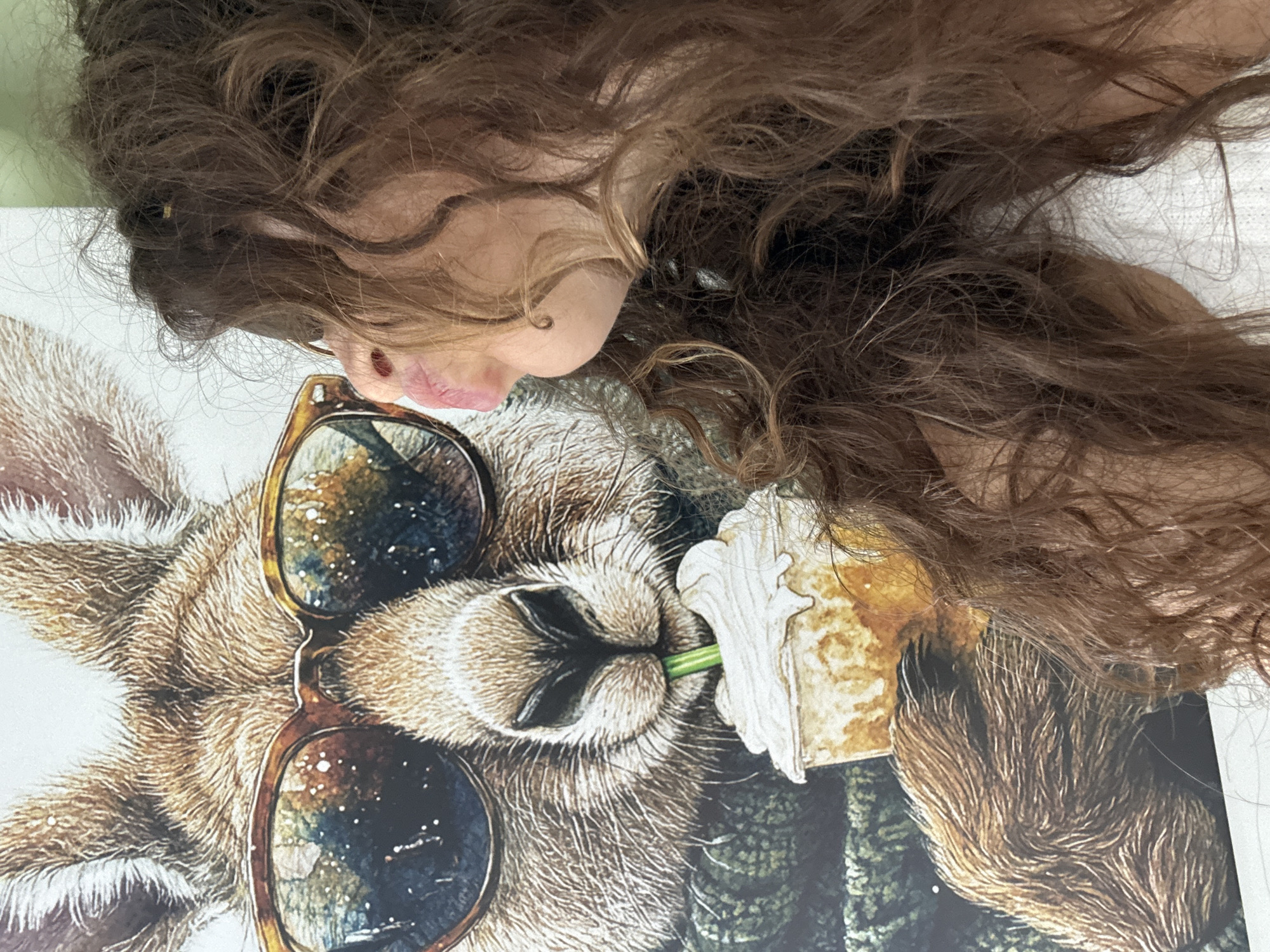 Sunny Moscow morning: coffee, selfies, and a kangaroo café