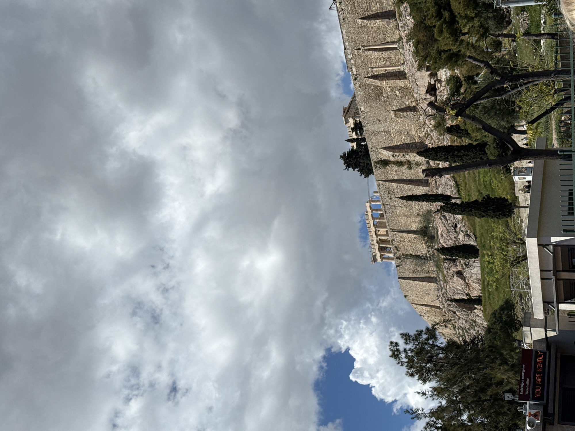 Ancient Athens sites documented in midday tour sequence