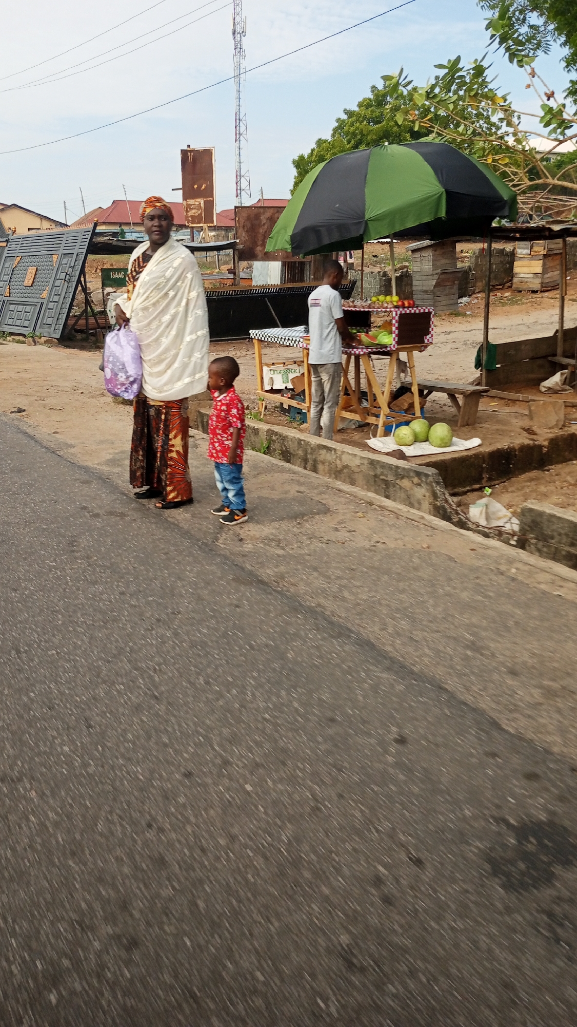 Morning street life documented across Lokoja, Nigeria