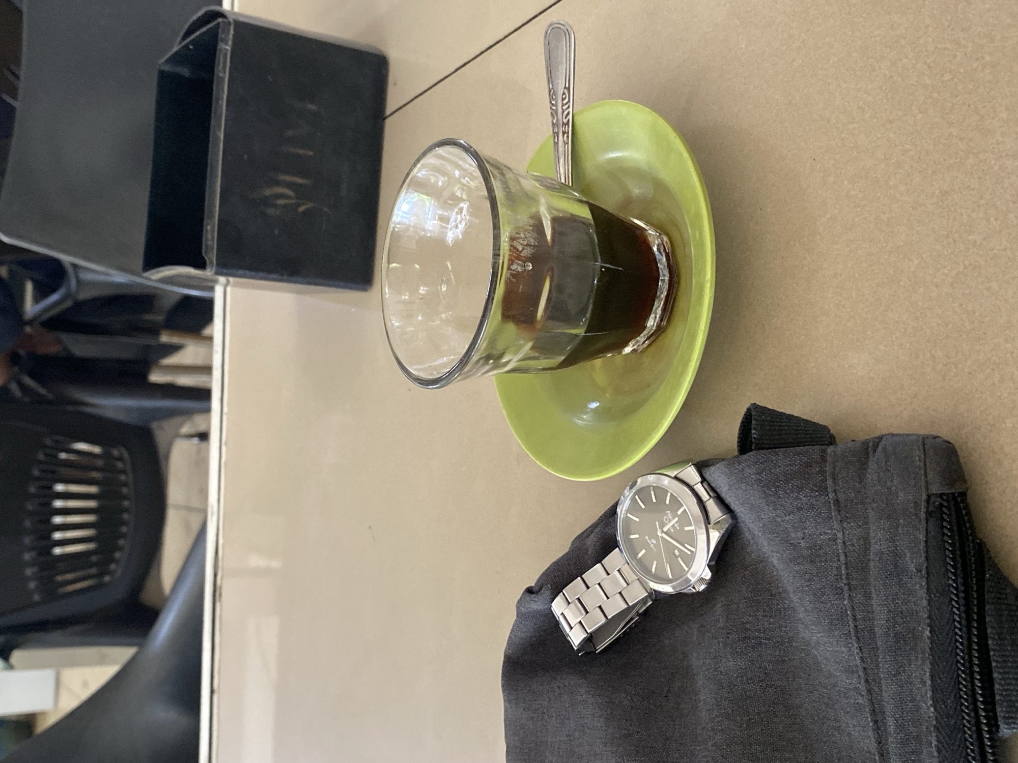 Morning tea service at dr.kupi cafe in Lhokseumawe
