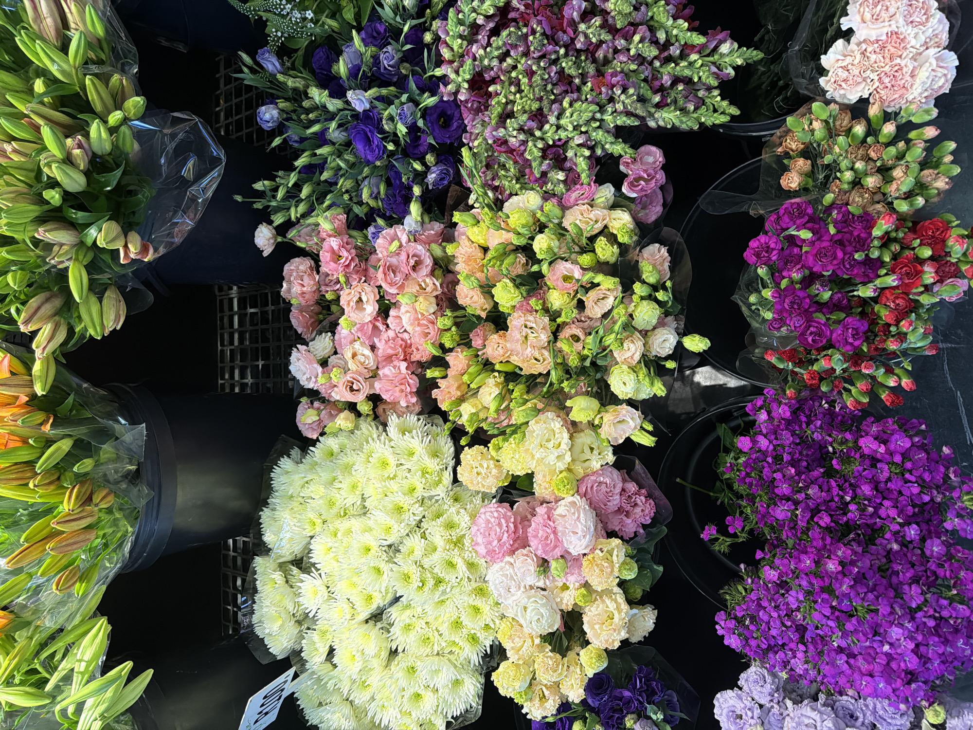 Cape Town cafe visit captures flowers, drinks, interior