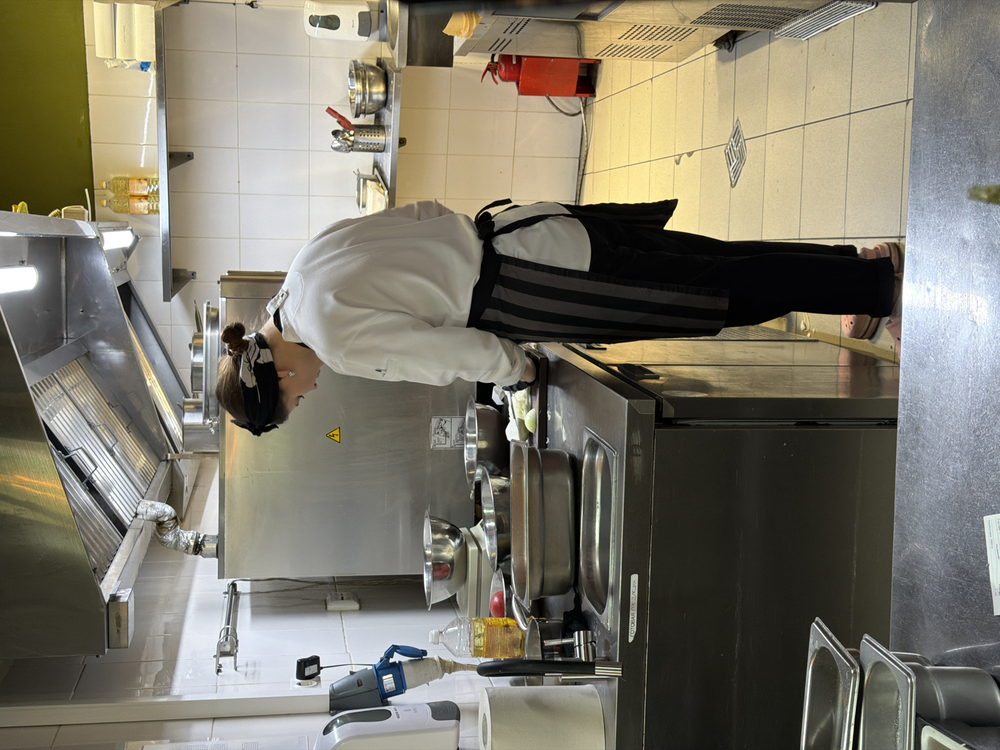 Morning prep at entertainment complex in Sirius, Russia