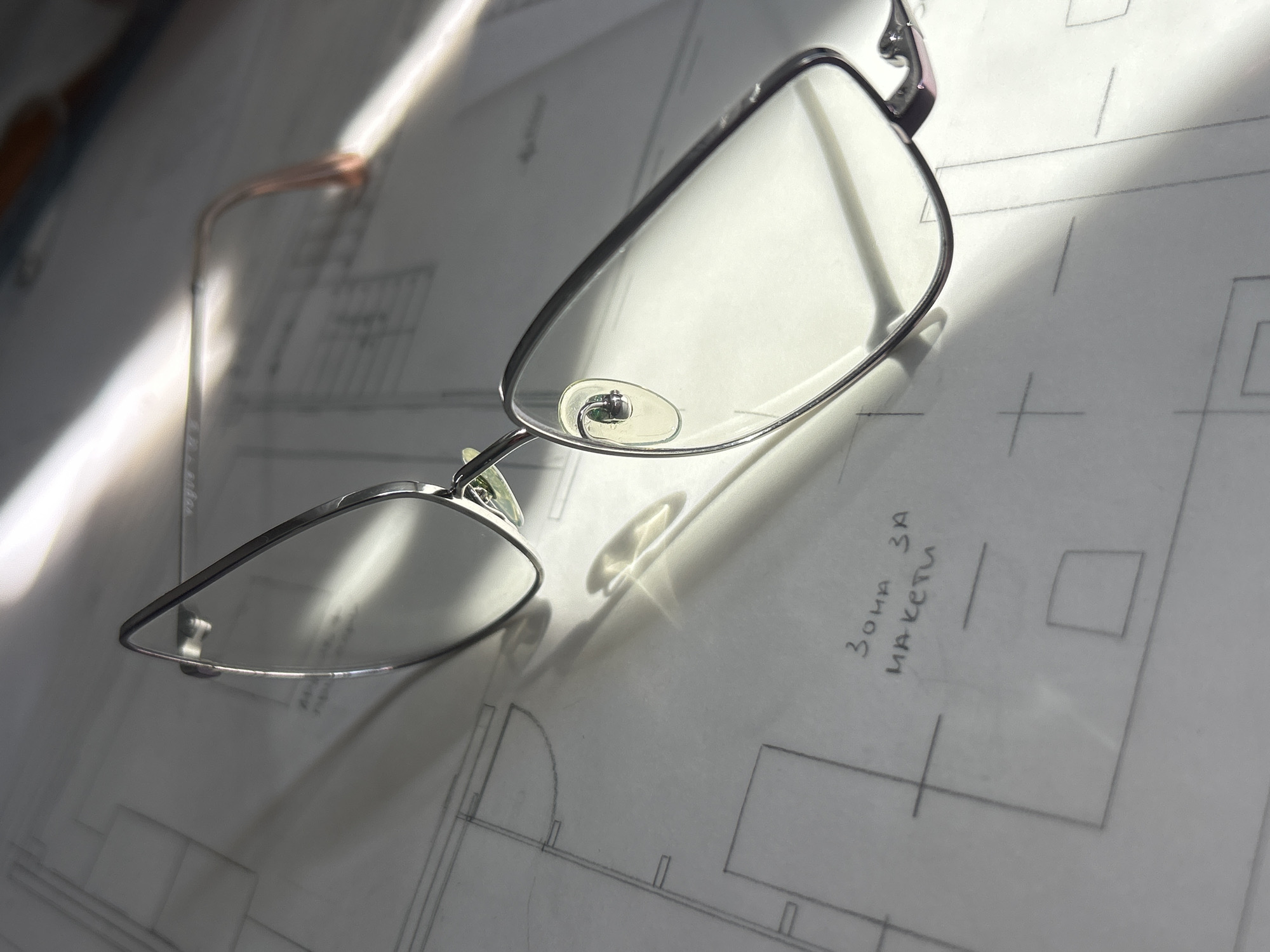 Morning architectural work session documented in Plovdiv workspace