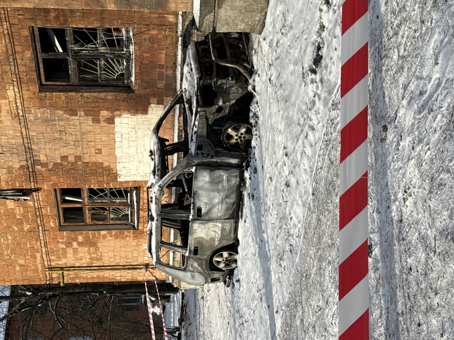 Fire damage documented across multiple Kyiv residential buildings