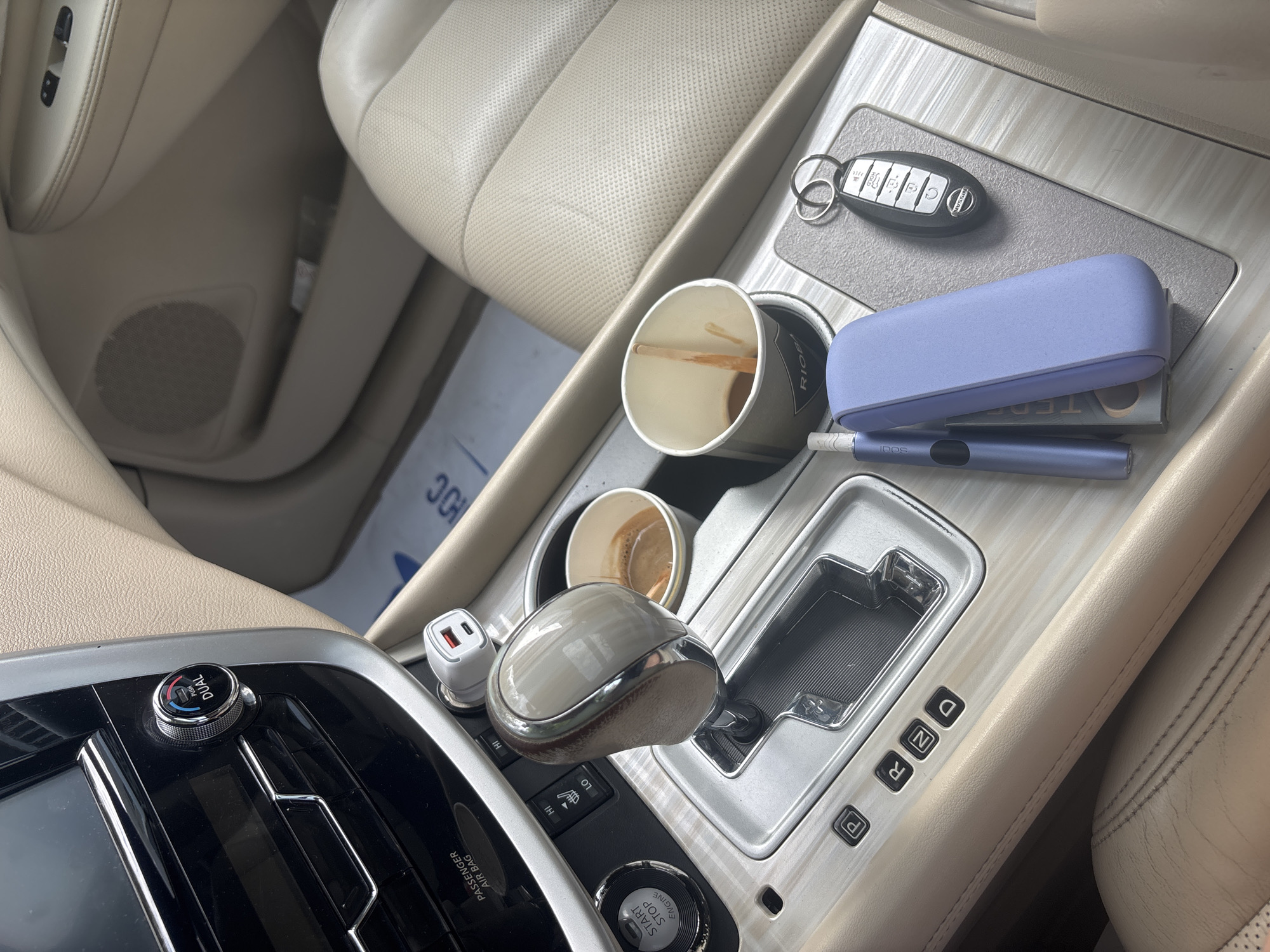 Early morning car interior documentation in Plovdiv, Bulgaria