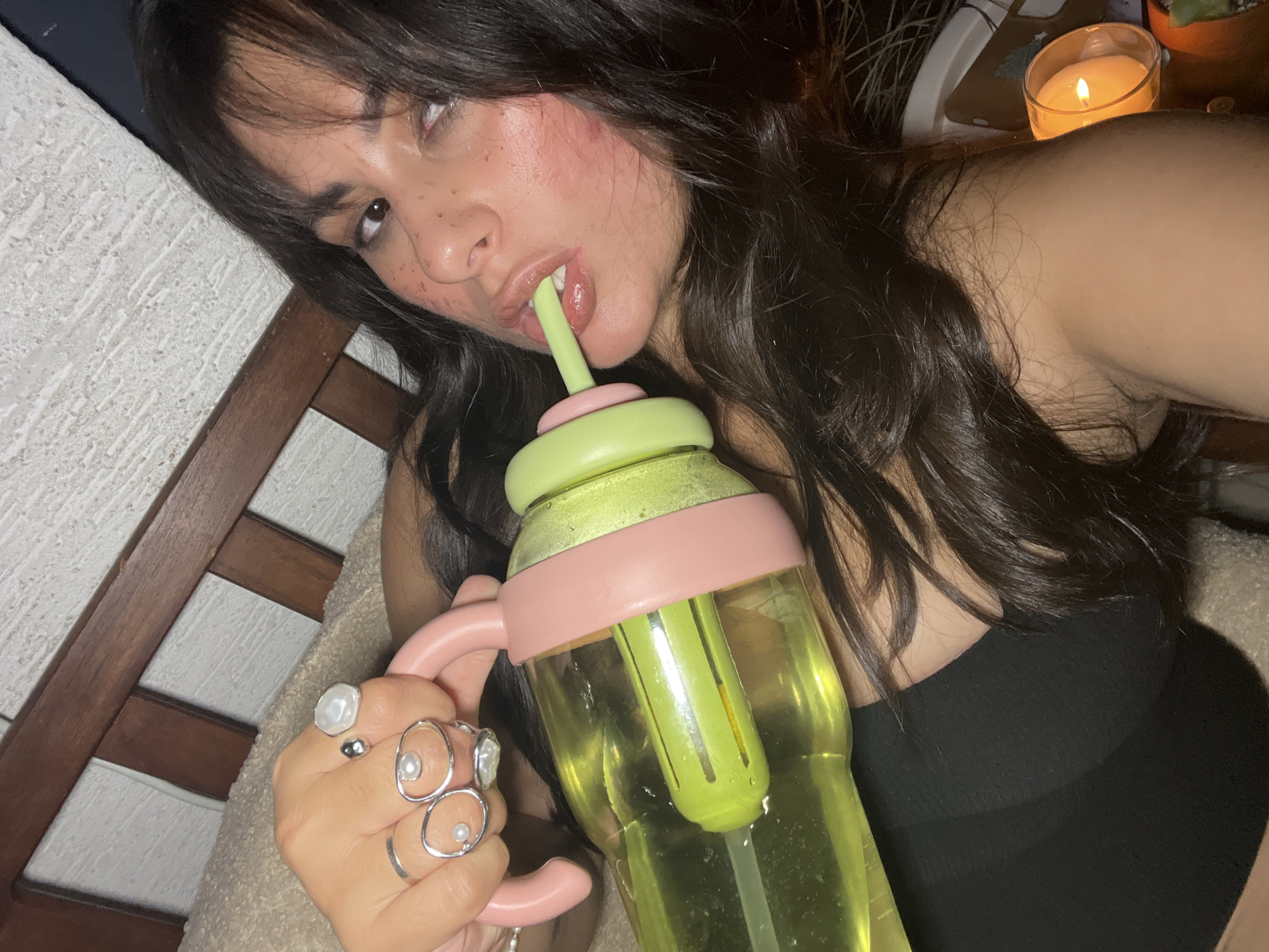 Casual evening snapshots from a home in Kiryat Bialik