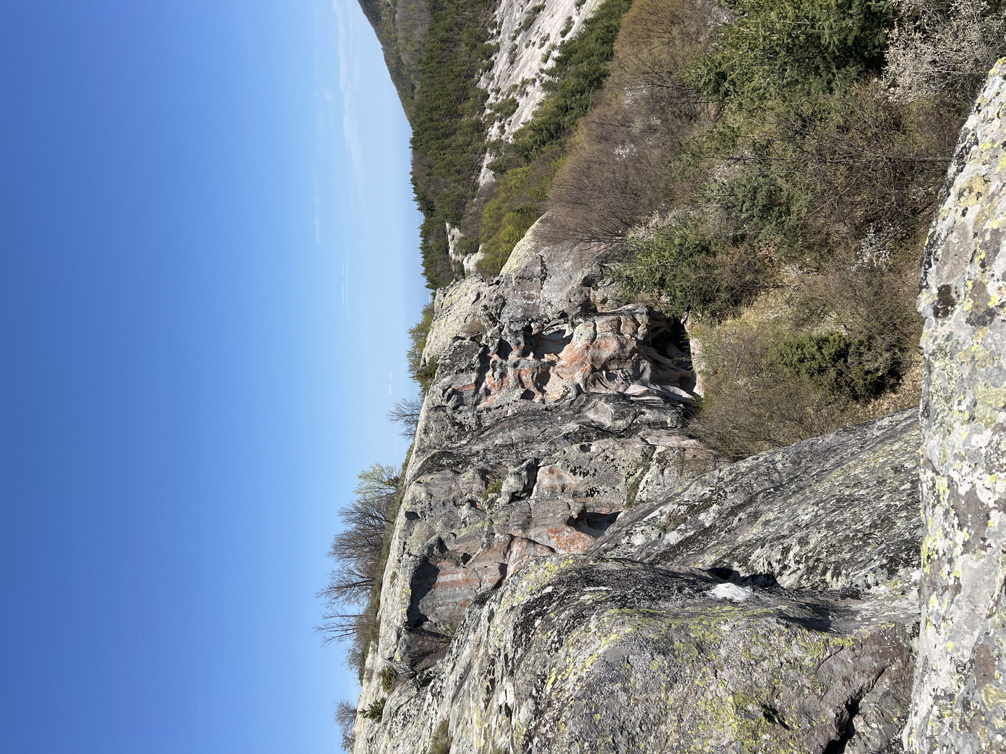 Natural landscape documented in Bulgaria's mountainous Lenovo region