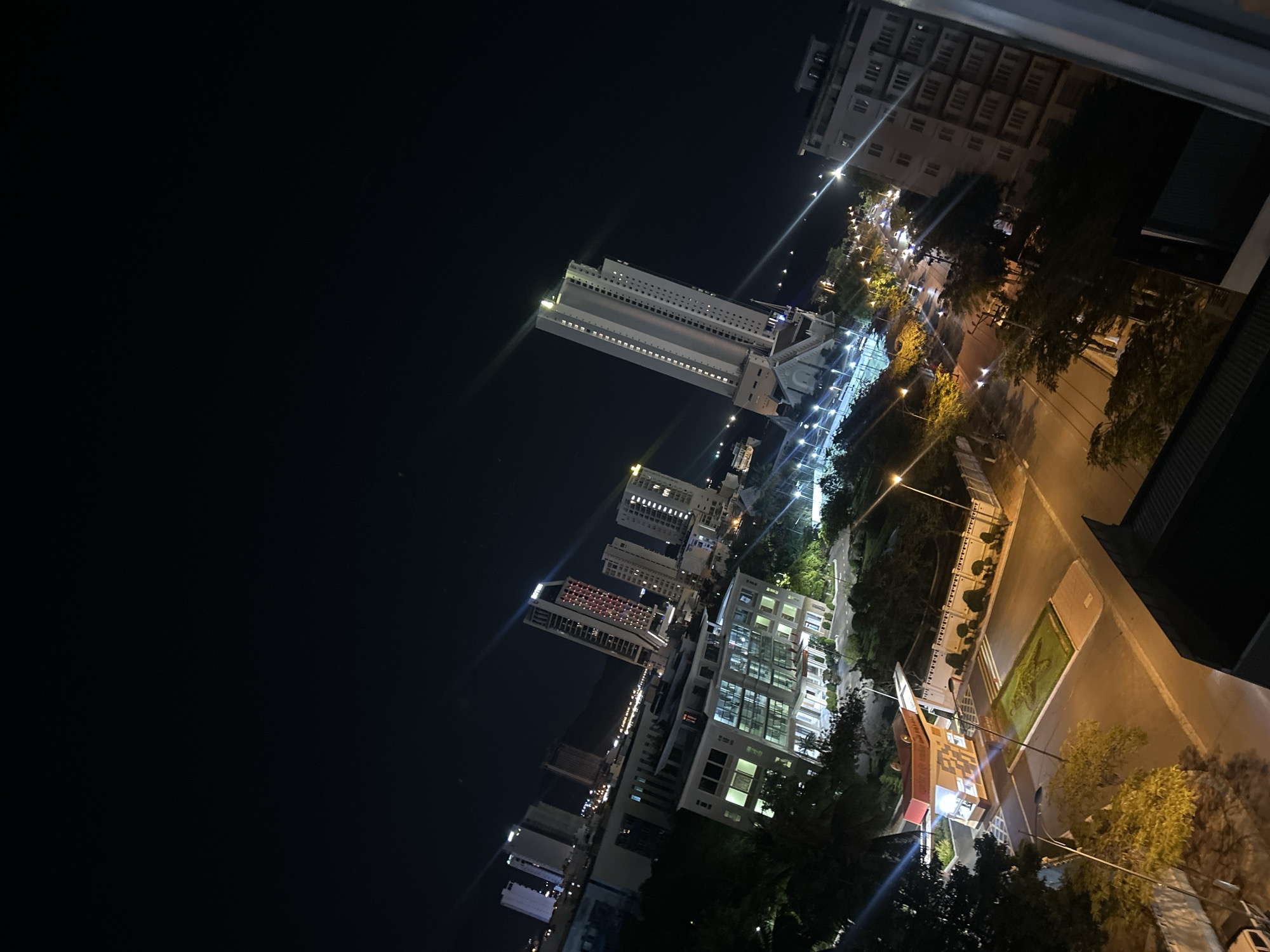 Nighttime urban scenes captured across Bac Nha Trang Ward