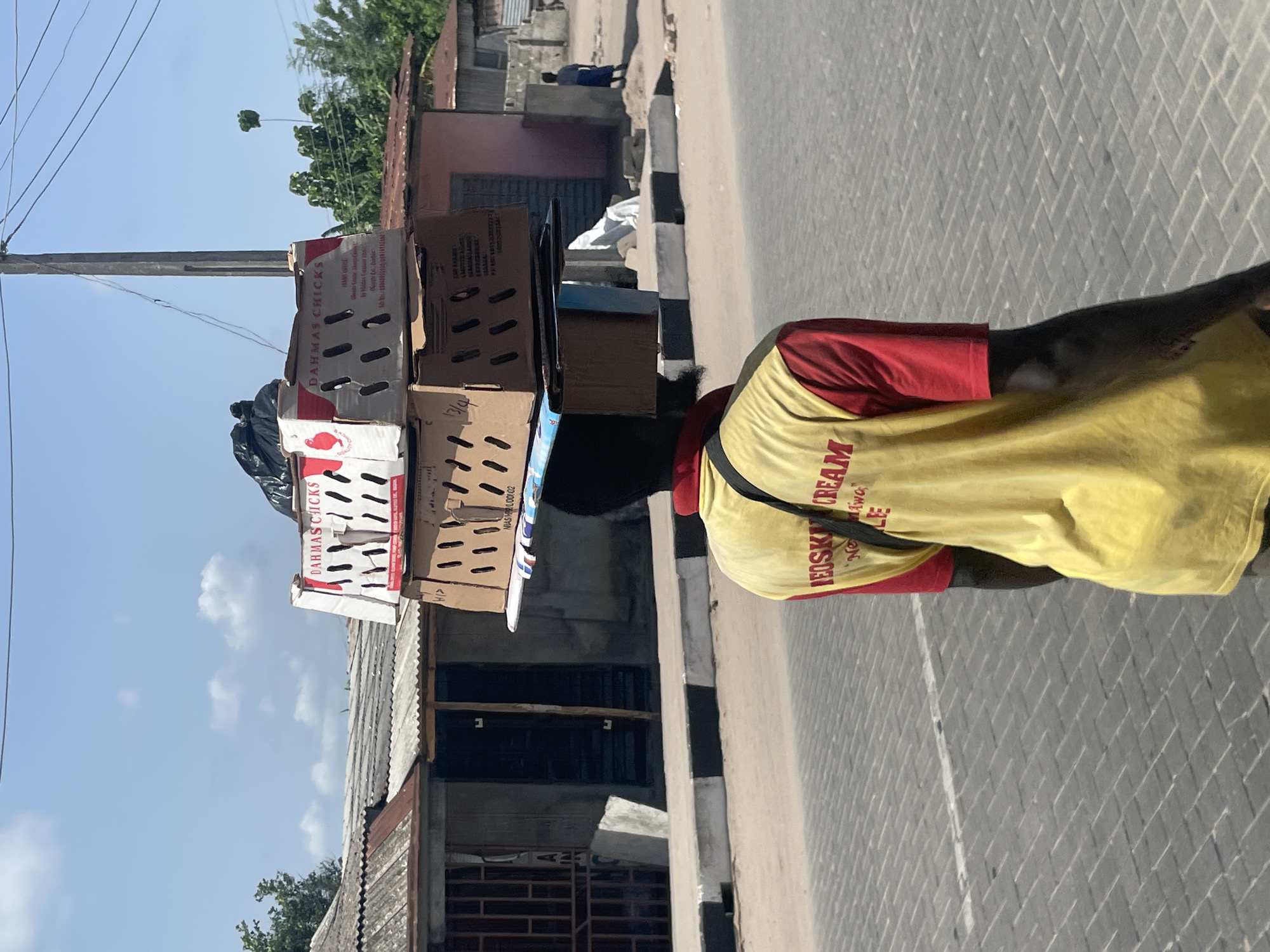 Daily street life documented in Badagry, Nigeria