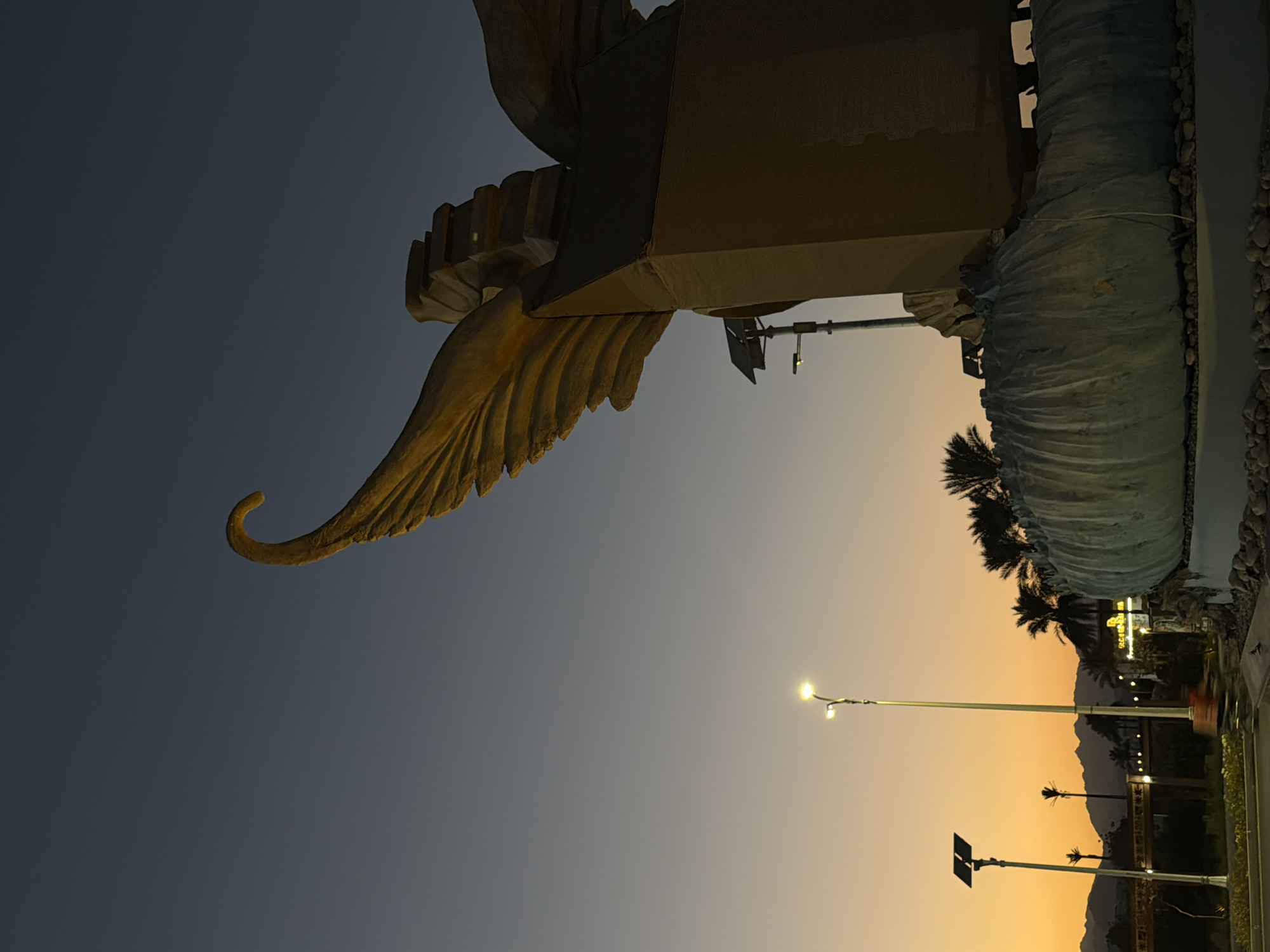 Sharm El Sheikh landmarks and street scenes at golden hour