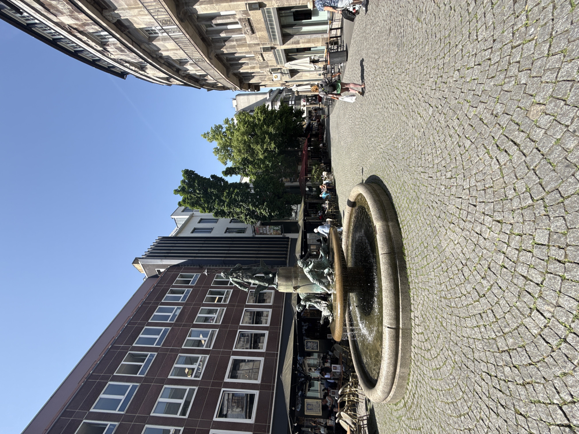 Morning walking tour documents central Bonn landmarks and streetscapes
