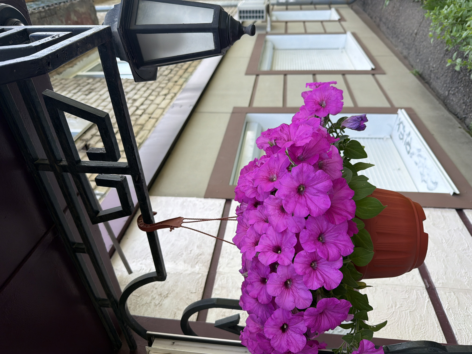 Morning spring walk documented through residential Izhevsk, Russia