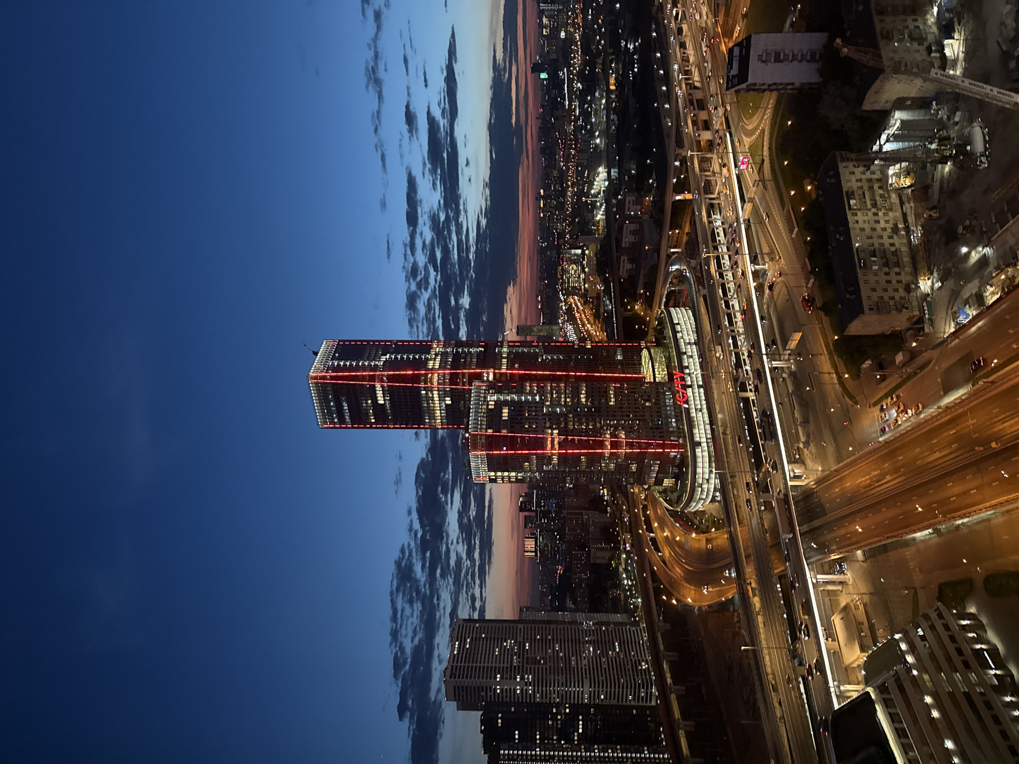 Evening life documented across Khimki, Russia through casual moments