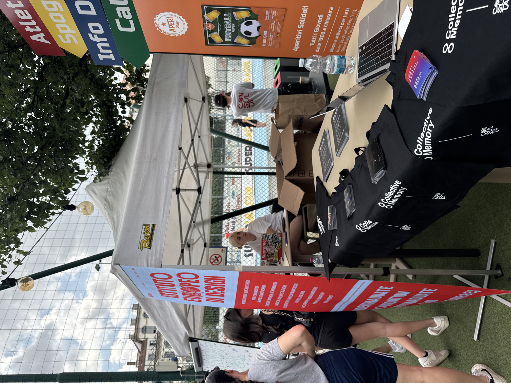 IED promotional event held at Milan sports facility