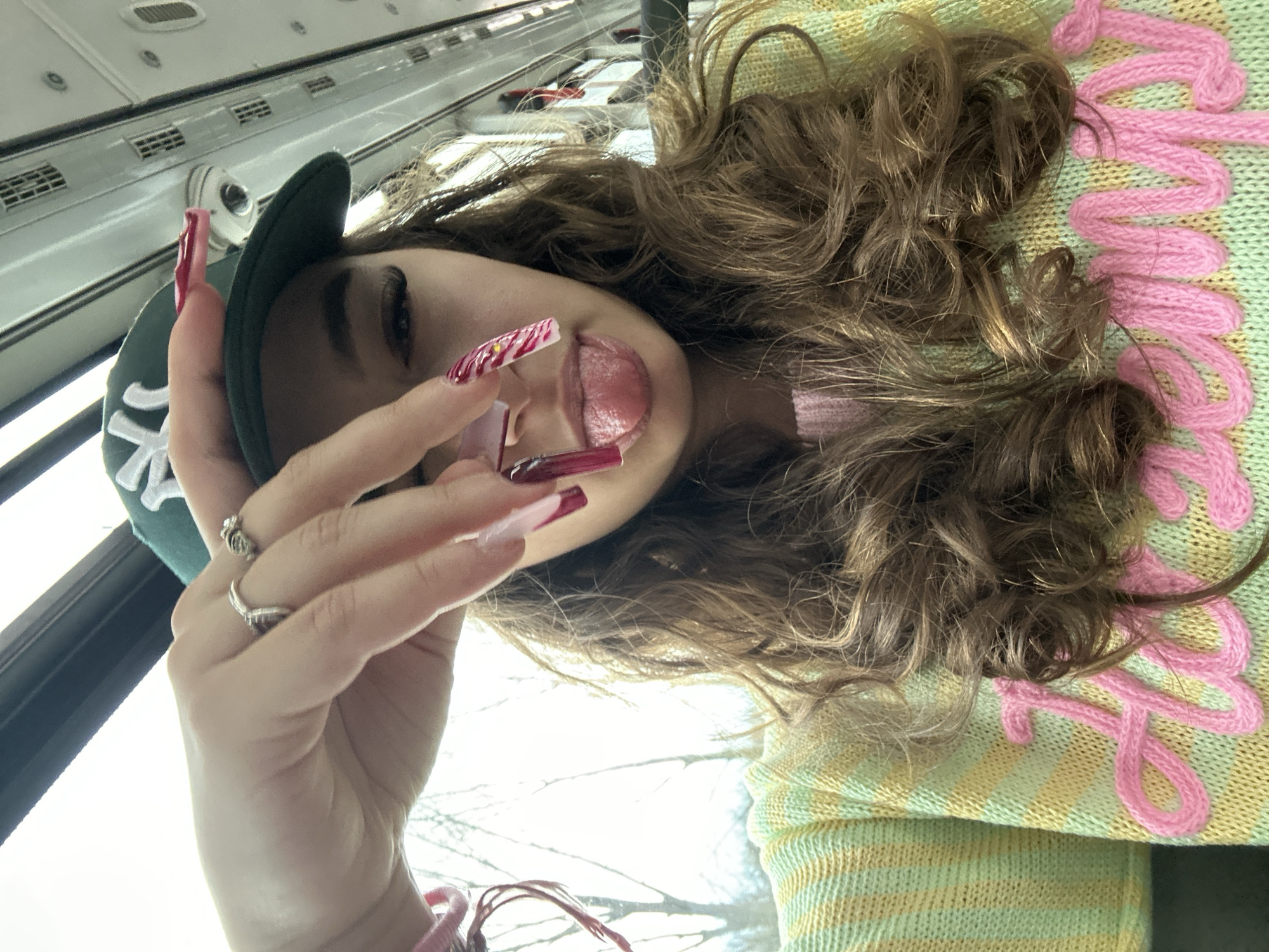 Woman spotted on public transport in Pancharevo, Bulgaria