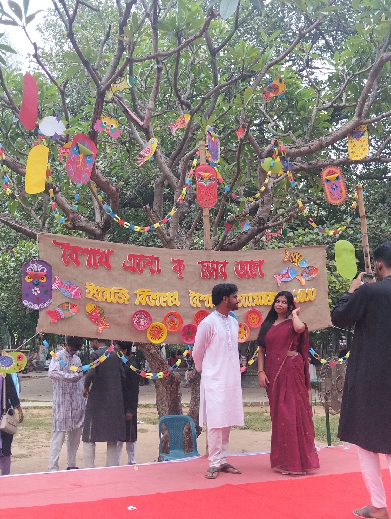 Bengali New Year celebration draws crowds to Dhaka park