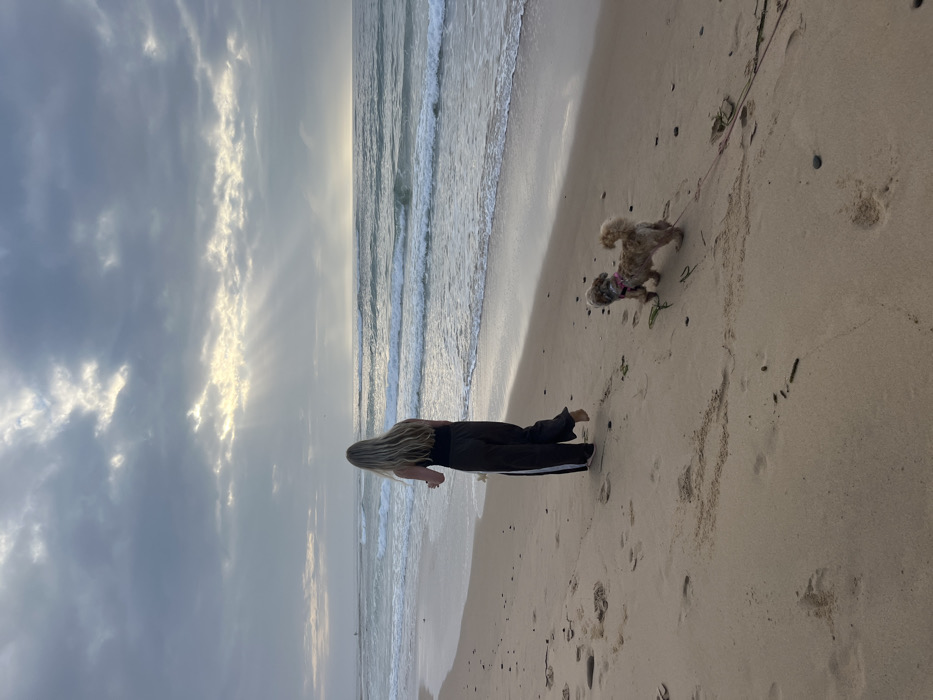 Evening beach walks captured at Bulli Beach, Australia