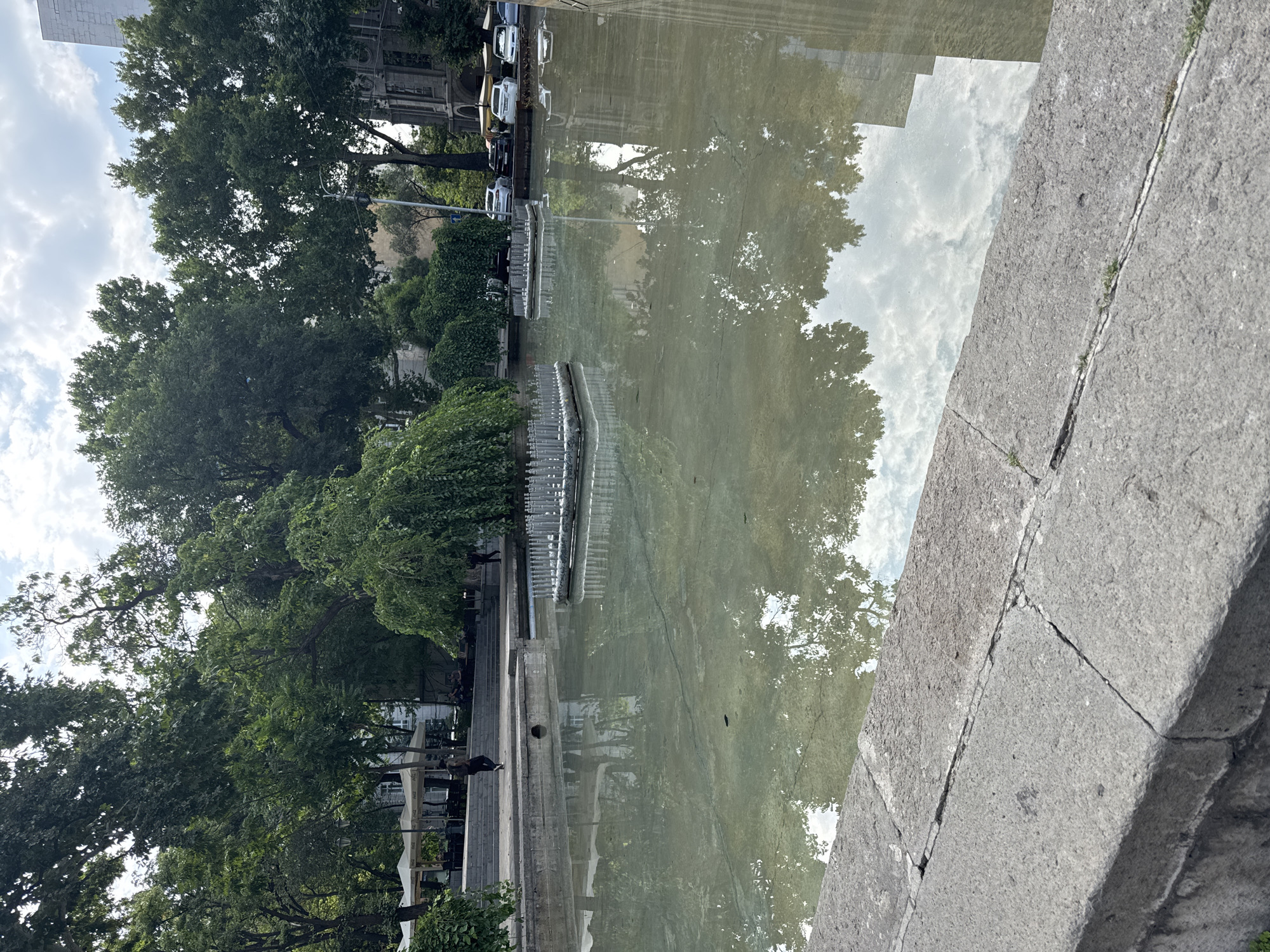 Quiet morning tour of Yerevan's landmarks and dry fountains